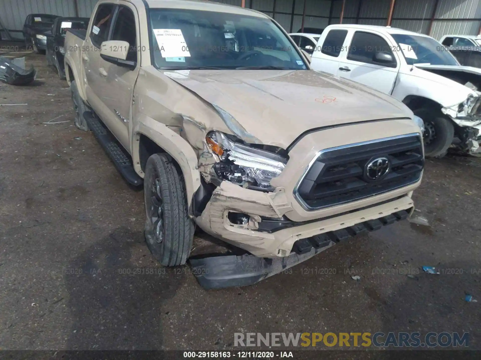 6 Фотография поврежденного автомобиля 5TFAZ5CN1LX093685 TOYOTA TACOMA 2WD 2020