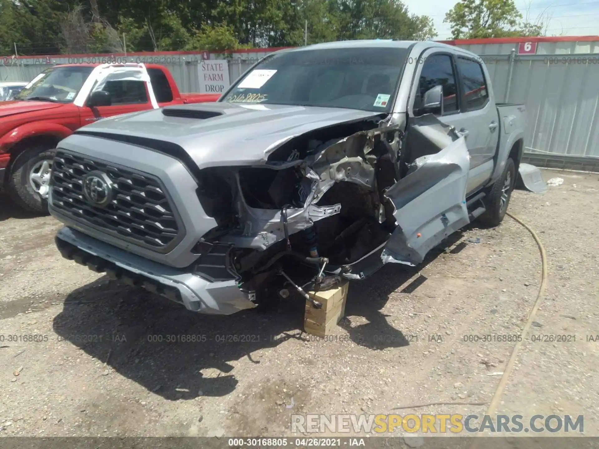 6 Фотография поврежденного автомобиля 5TFAZ5CN1LX094934 TOYOTA TACOMA 2WD 2020