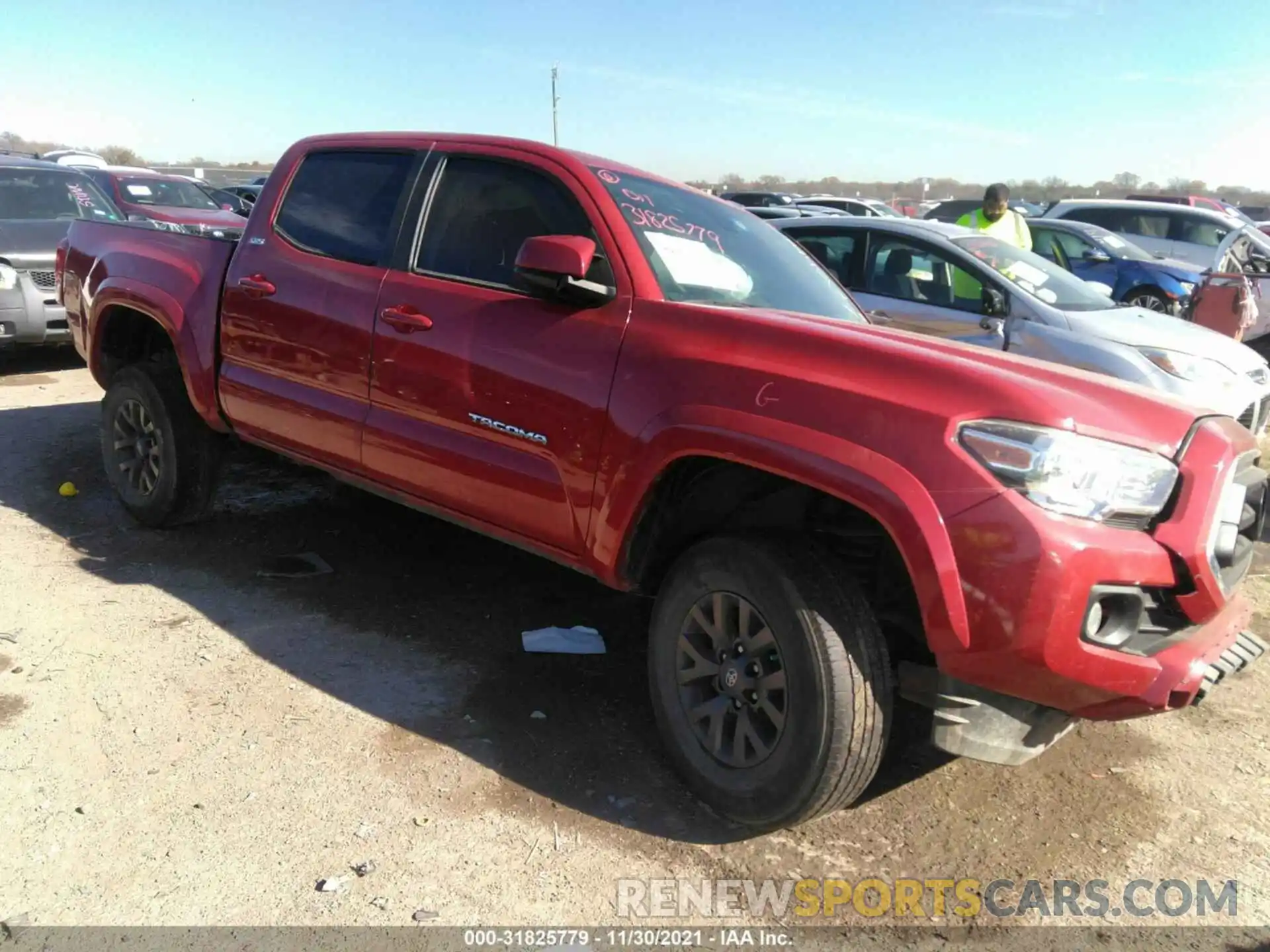 1 Photograph of a damaged car 5TFAZ5CN2LX088527 TOYOTA TACOMA 2WD 2020