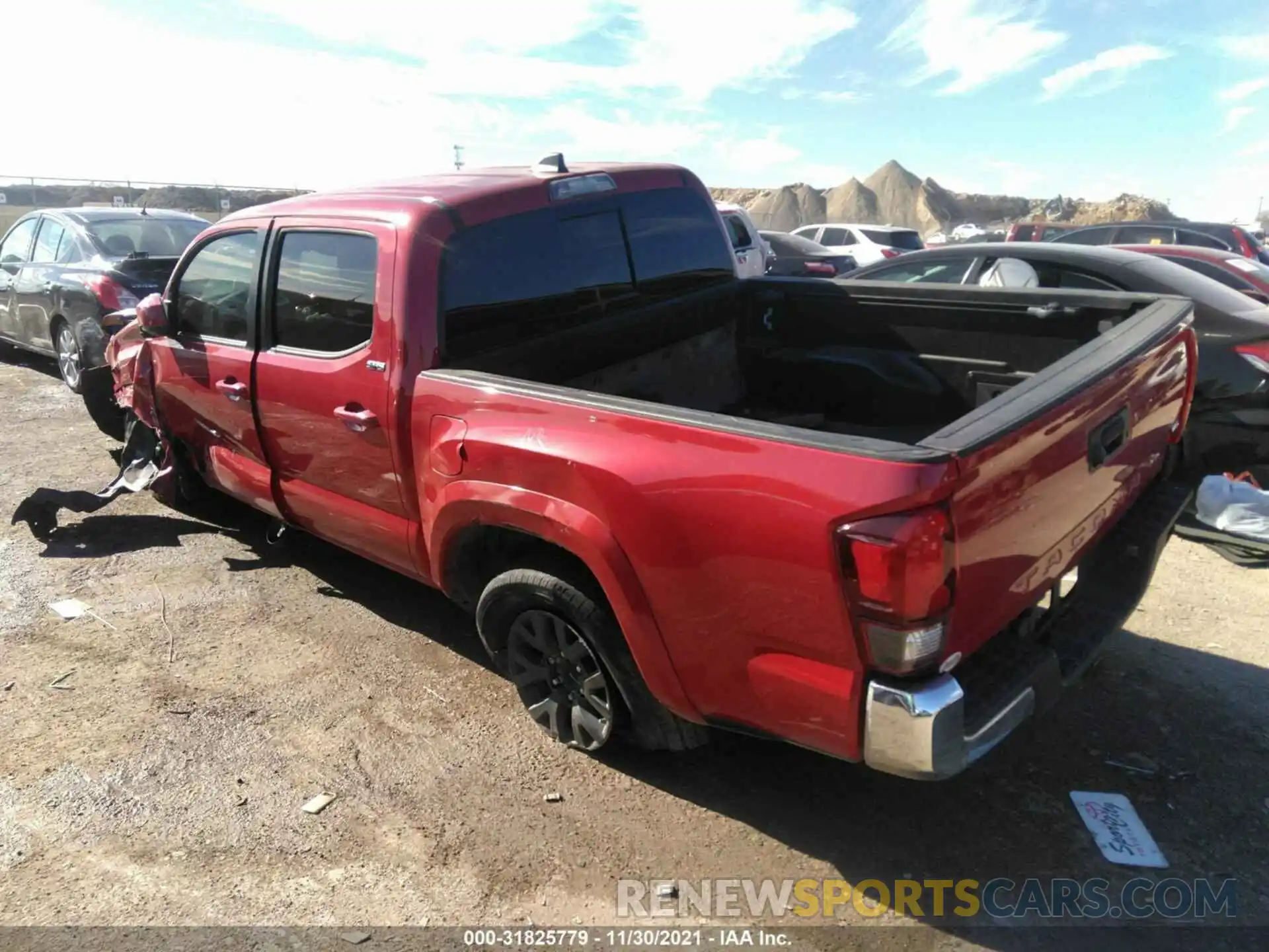 3 Photograph of a damaged car 5TFAZ5CN2LX088527 TOYOTA TACOMA 2WD 2020