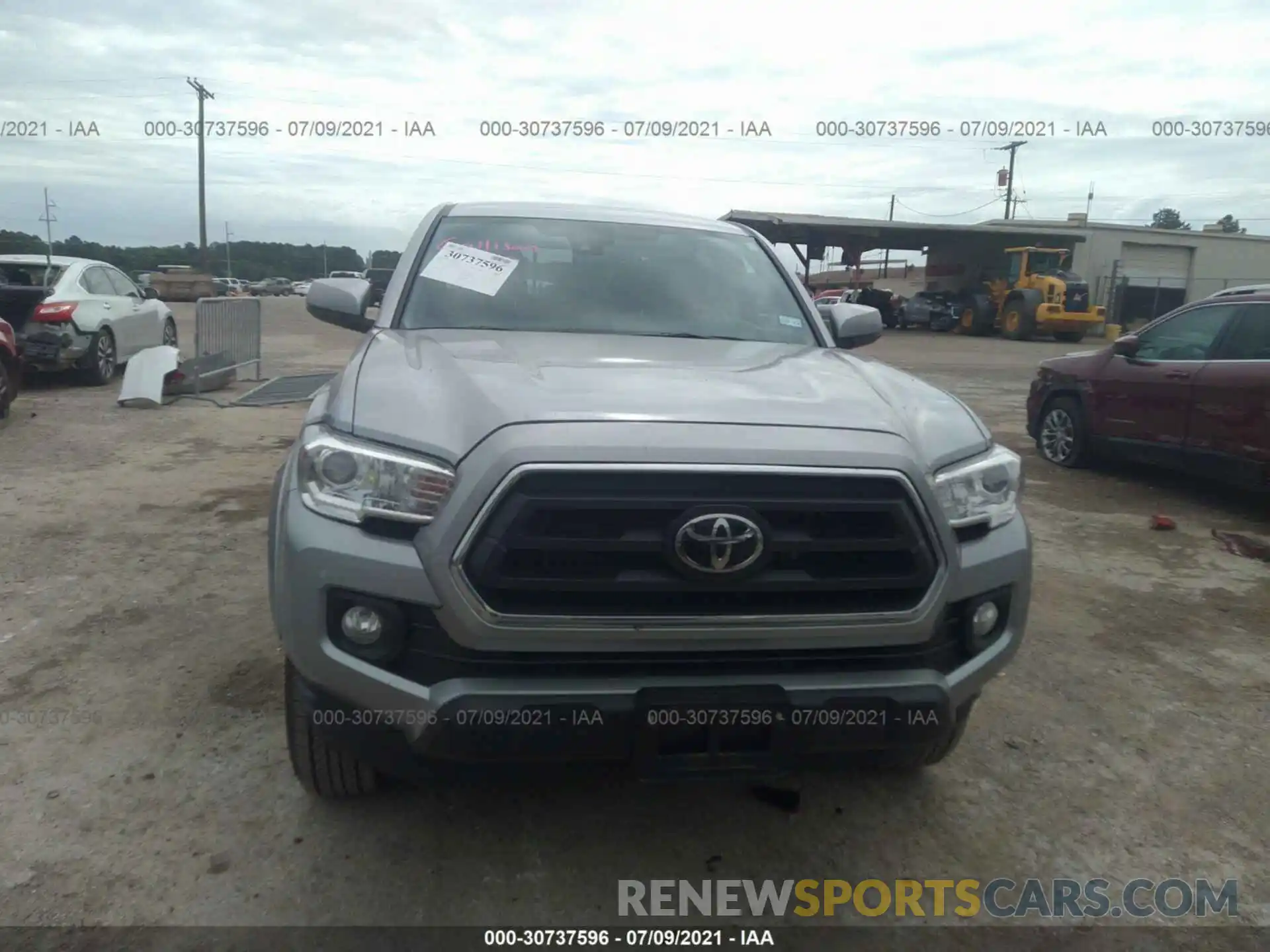 6 Photograph of a damaged car 5TFAZ5CN2LX094862 TOYOTA TACOMA 2WD 2020