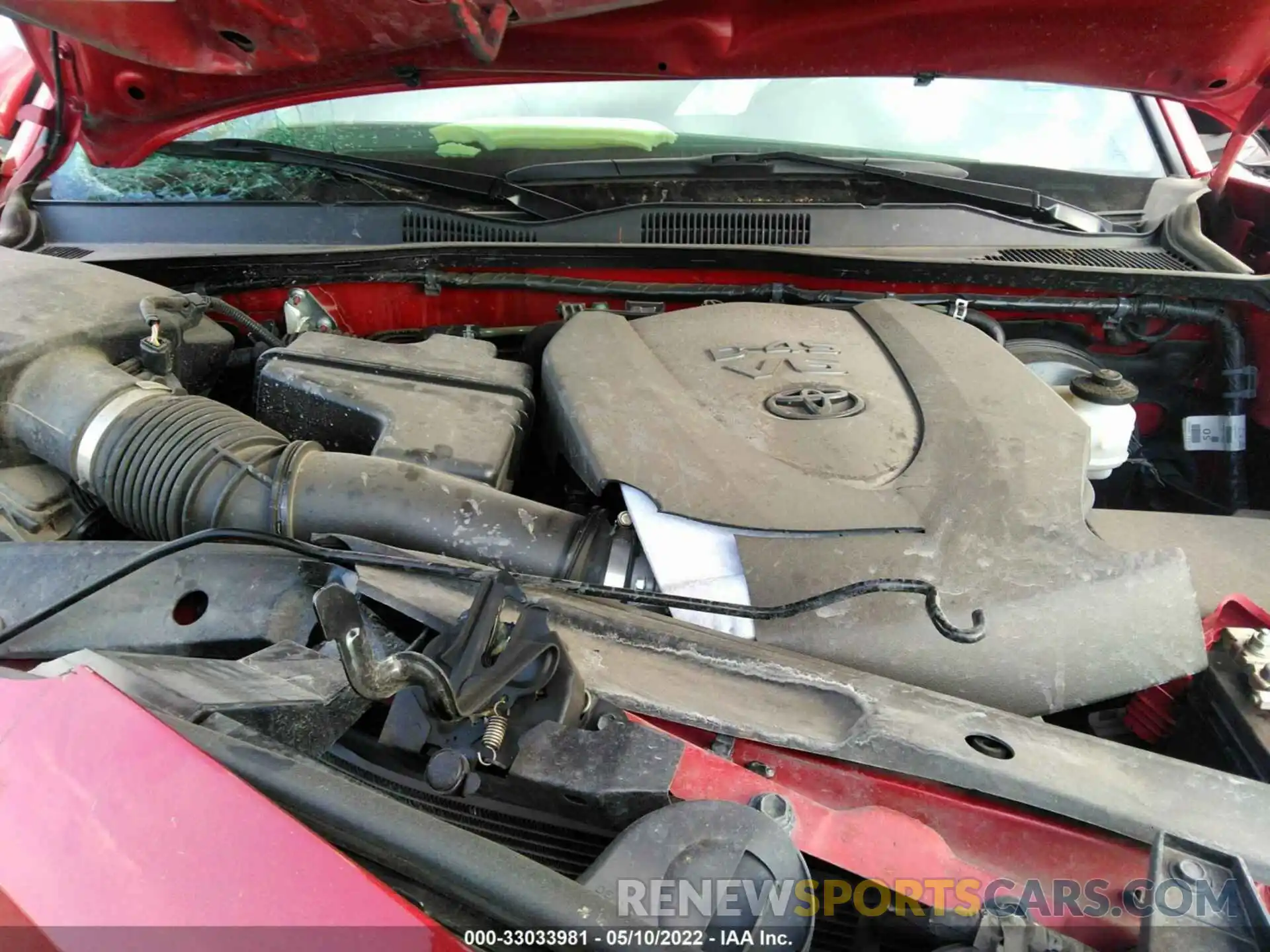 10 Photograph of a damaged car 5TFAZ5CN3LX088147 TOYOTA TACOMA 2WD 2020