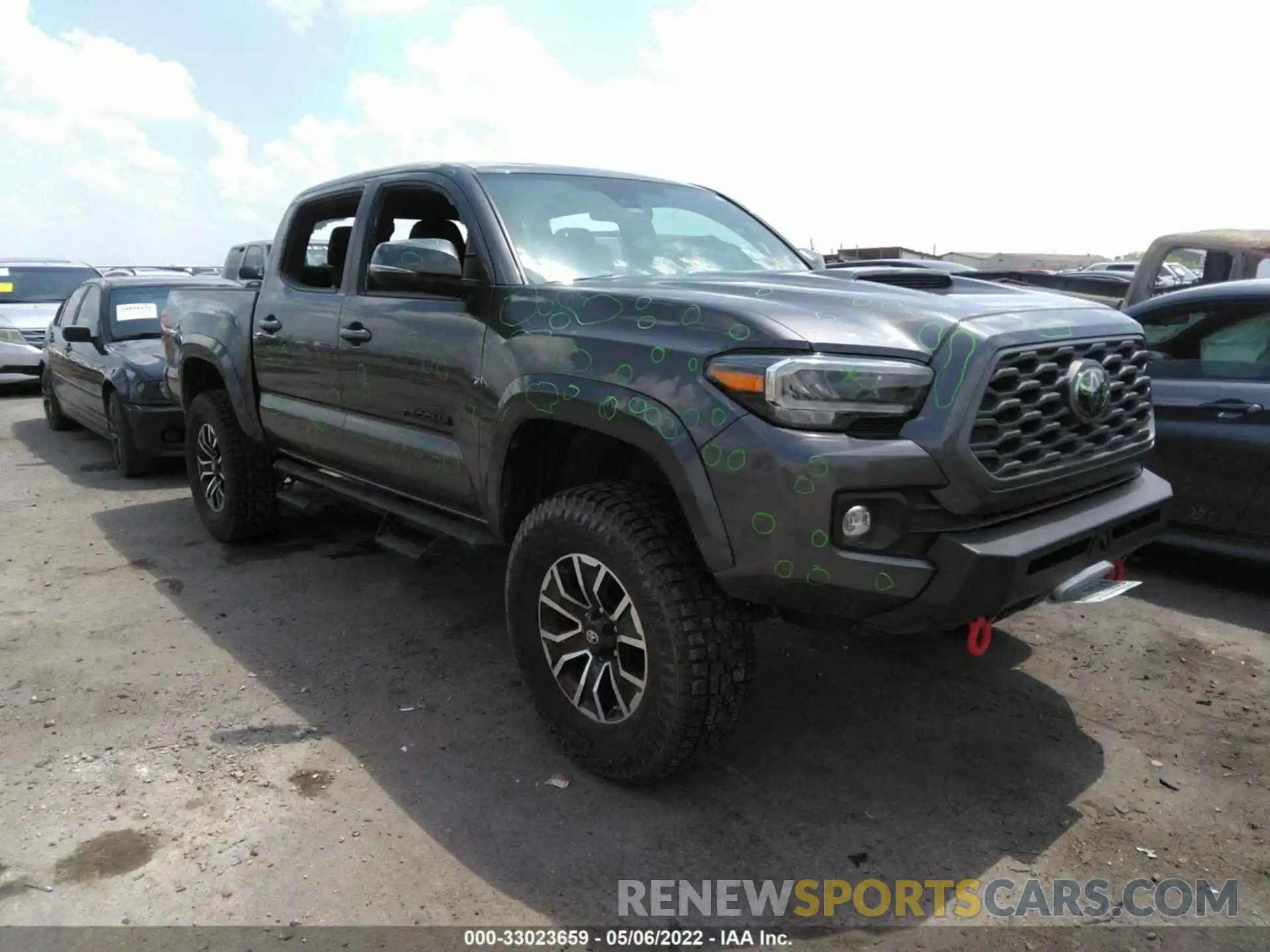 1 Фотография поврежденного автомобиля 5TFAZ5CN3LX094529 TOYOTA TACOMA 2WD 2020