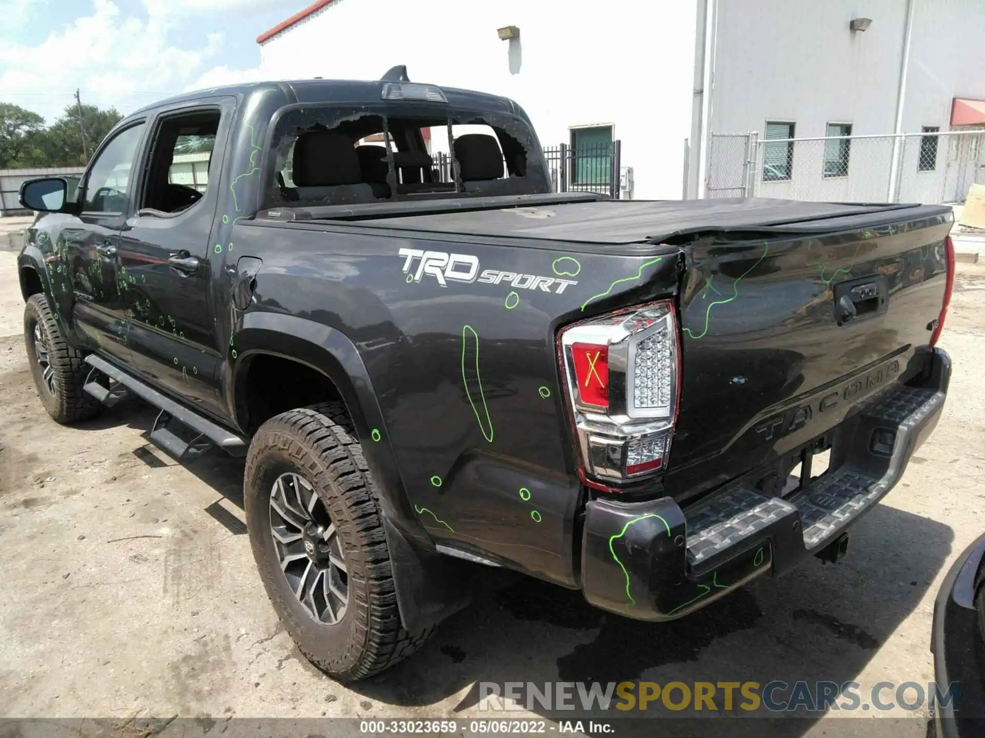 3 Фотография поврежденного автомобиля 5TFAZ5CN3LX094529 TOYOTA TACOMA 2WD 2020