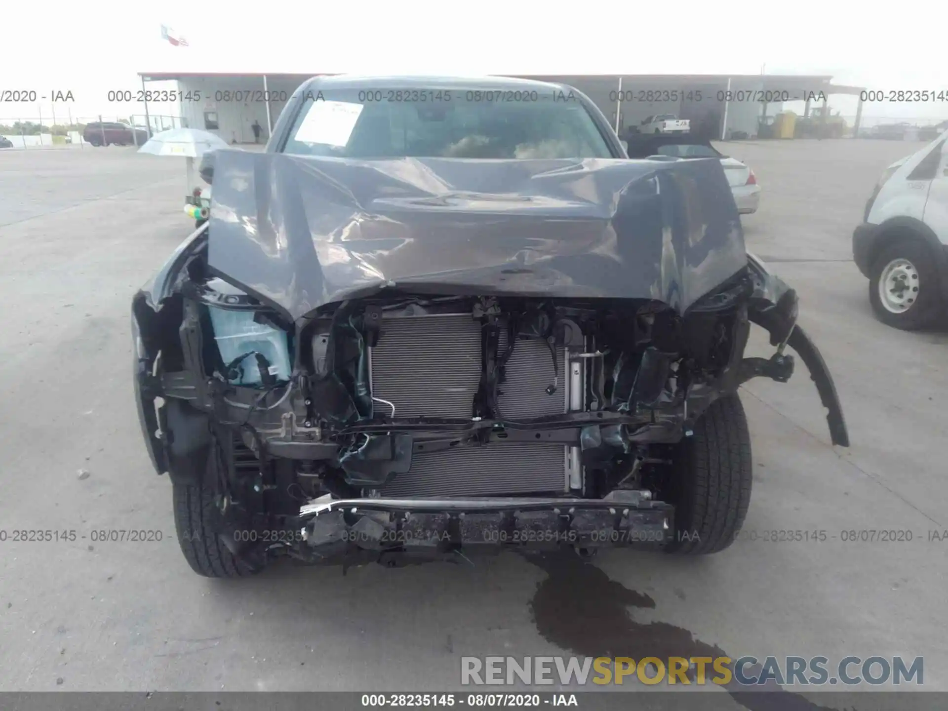 6 Photograph of a damaged car 5TFAZ5CN4LX093809 TOYOTA TACOMA 2WD 2020