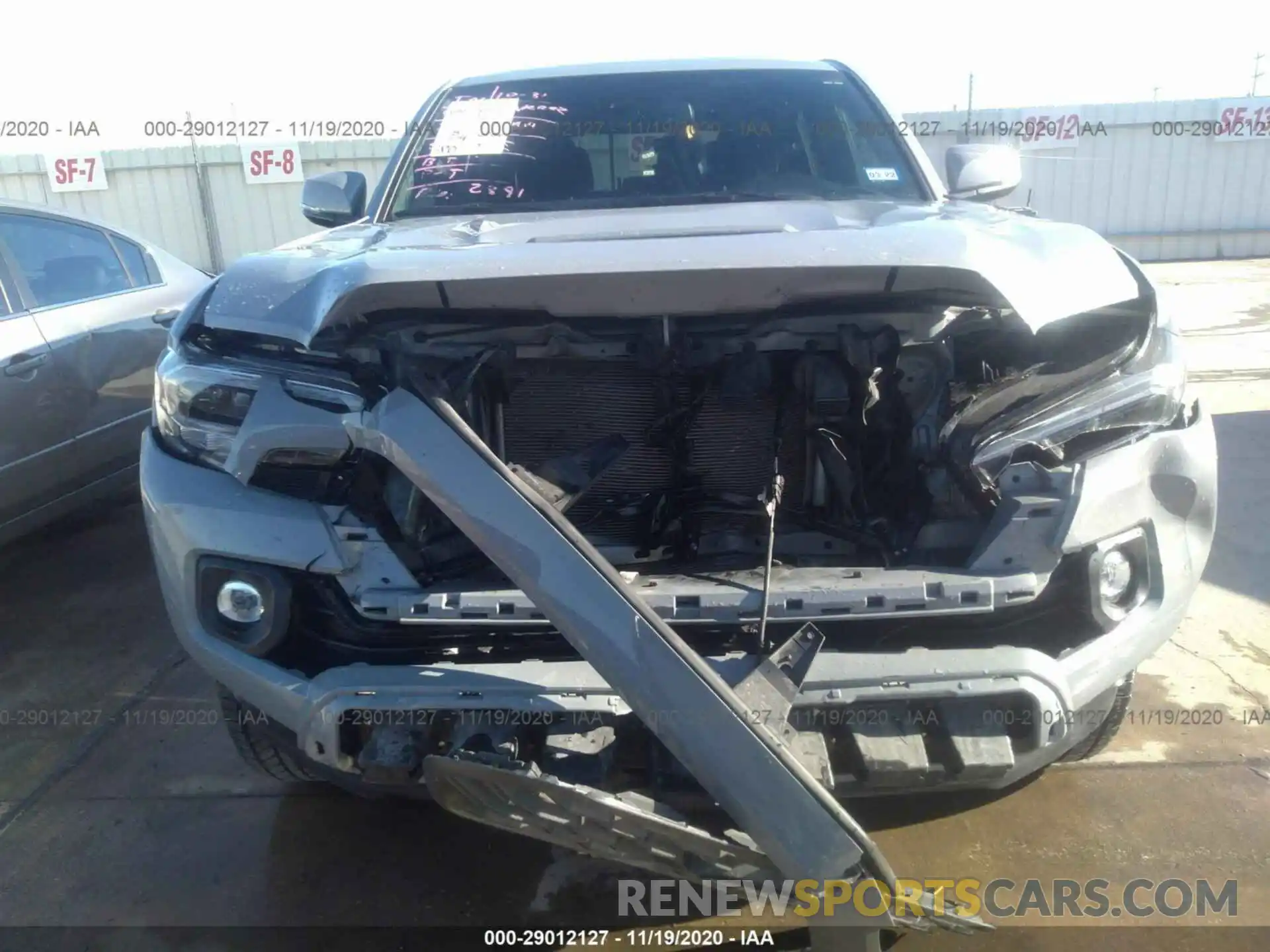 6 Фотография поврежденного автомобиля 5TFAZ5CN5LX093172 TOYOTA TACOMA 2WD 2020