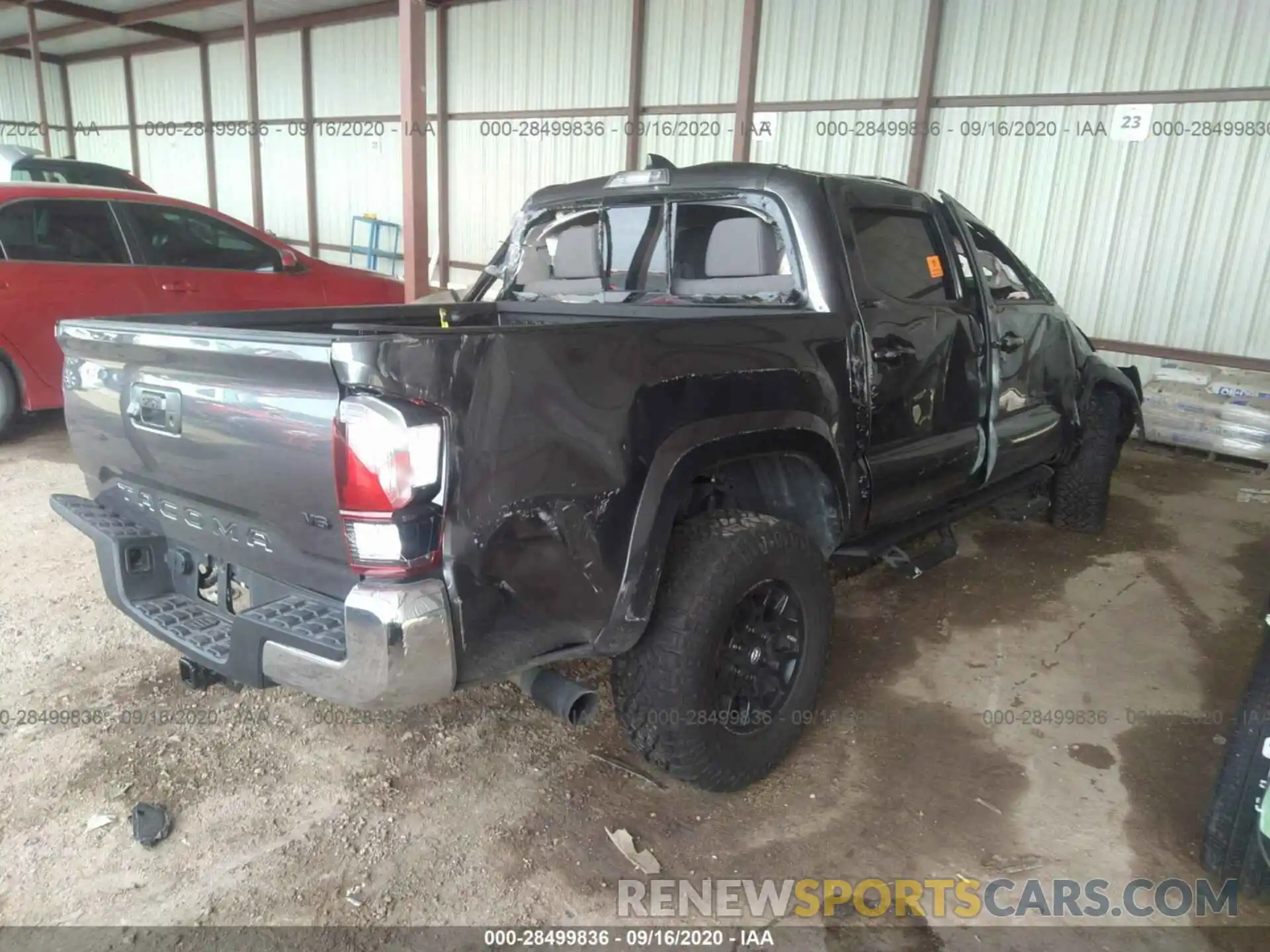 4 Photograph of a damaged car 5TFAZ5CN7LX092556 TOYOTA TACOMA 2WD 2020