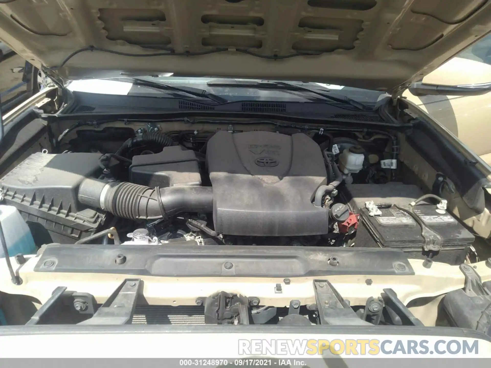 10 Photograph of a damaged car 5TFAZ5CN8LX088368 TOYOTA TACOMA 2WD 2020