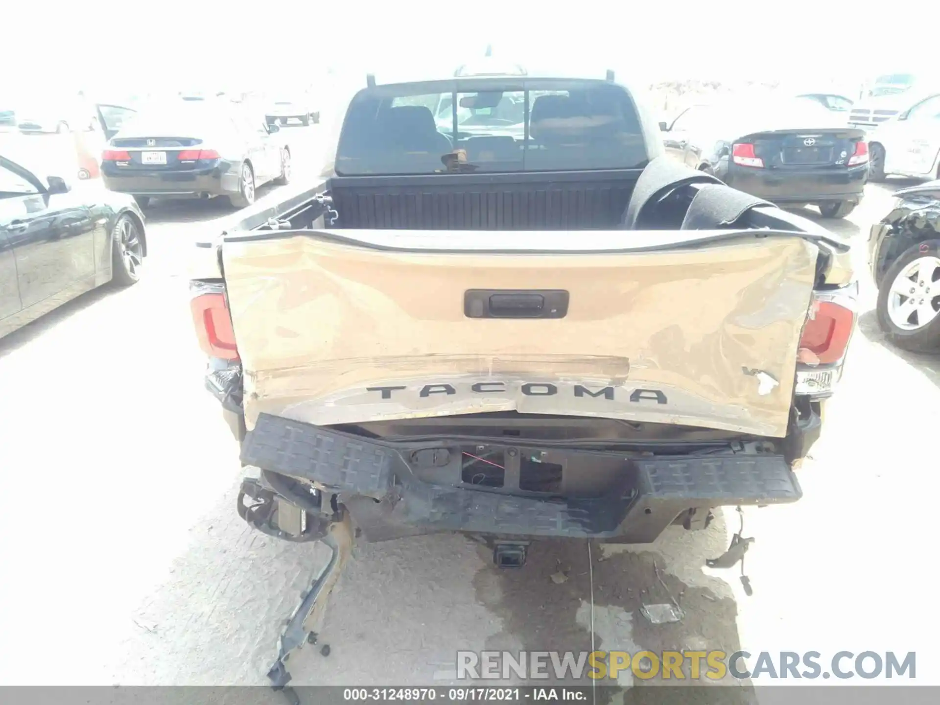 6 Photograph of a damaged car 5TFAZ5CN8LX088368 TOYOTA TACOMA 2WD 2020