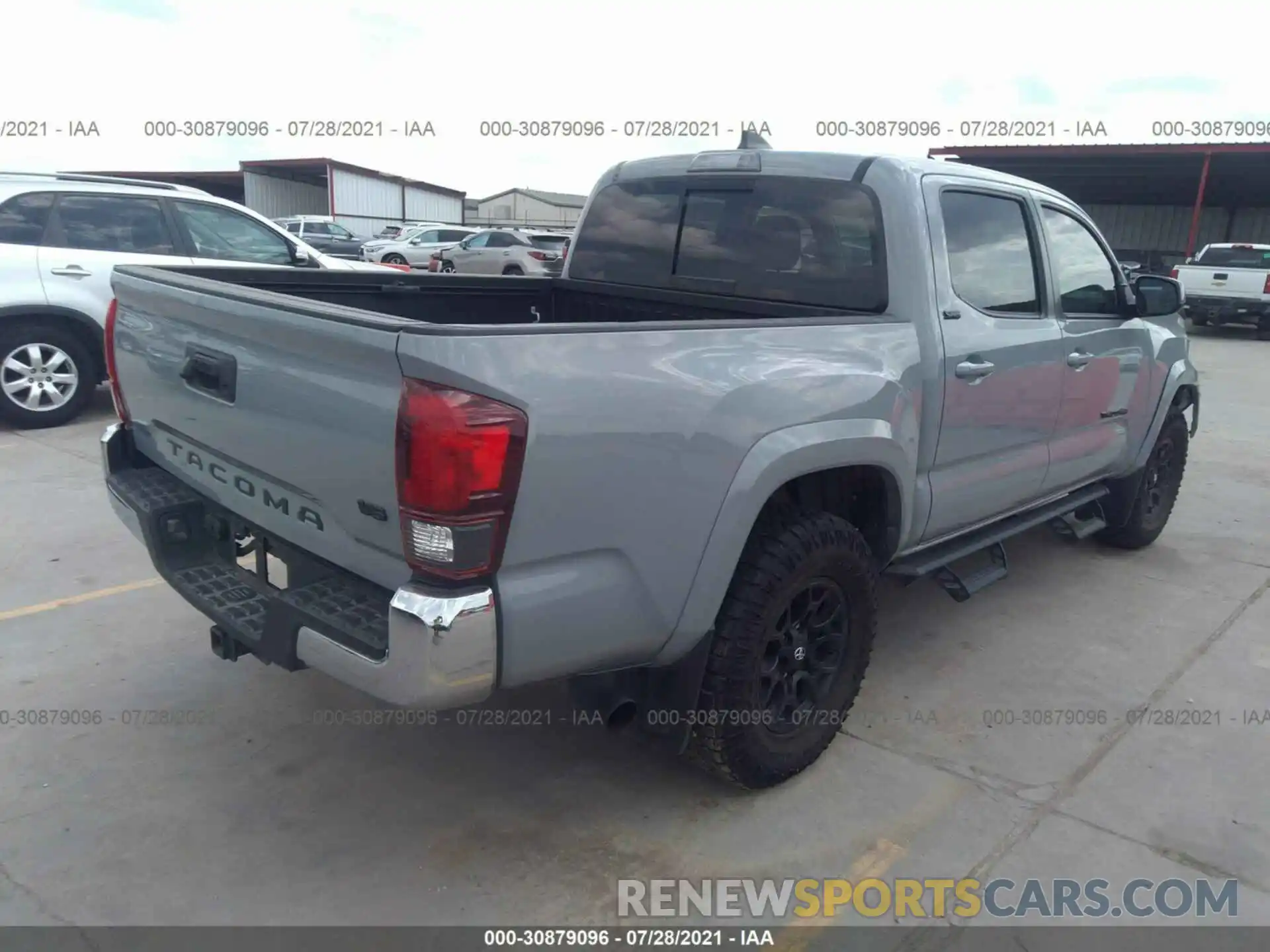 4 Фотография поврежденного автомобиля 5TFAZ5CN8LX091075 TOYOTA TACOMA 2WD 2020