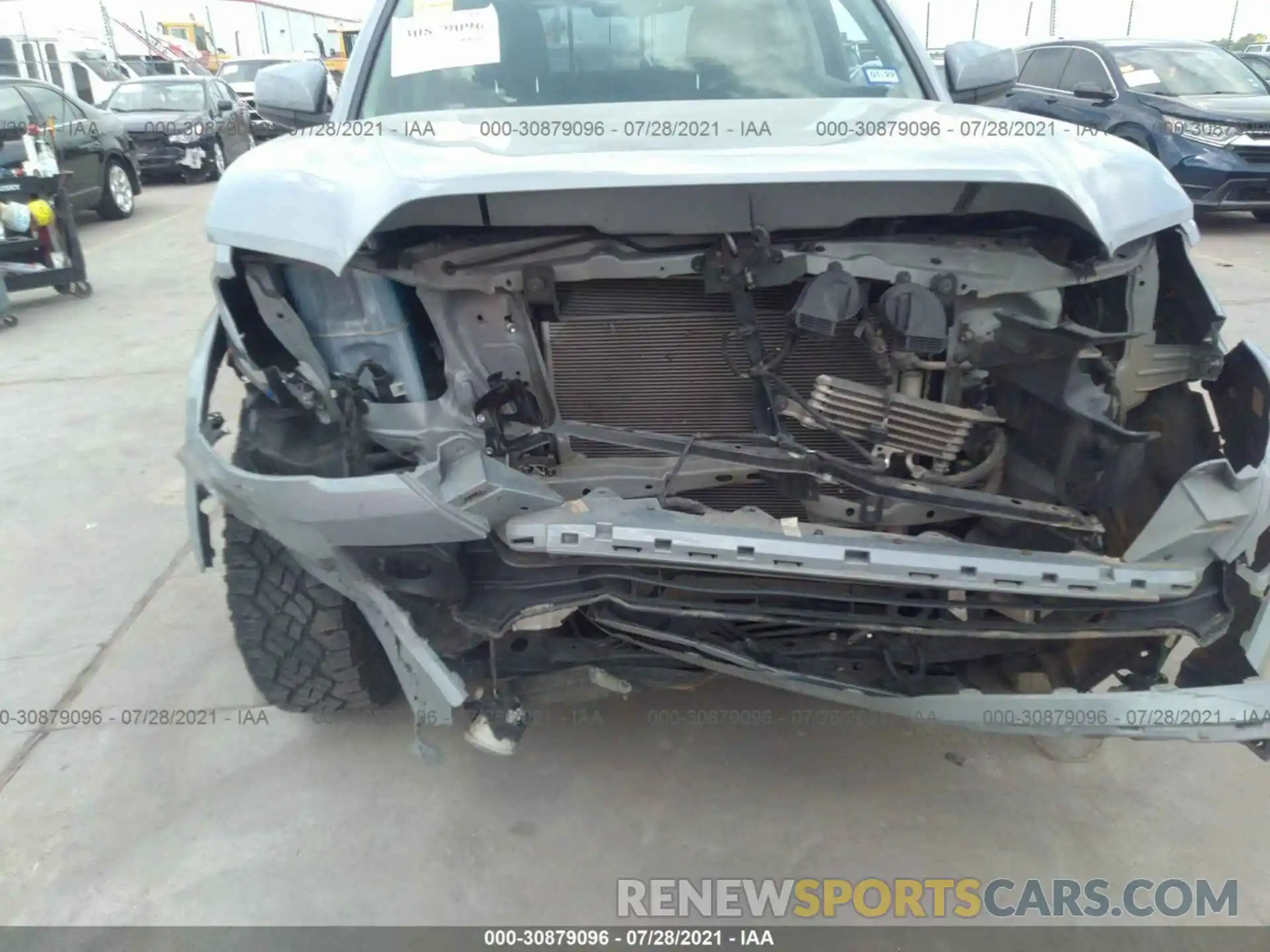 6 Photograph of a damaged car 5TFAZ5CN8LX091075 TOYOTA TACOMA 2WD 2020