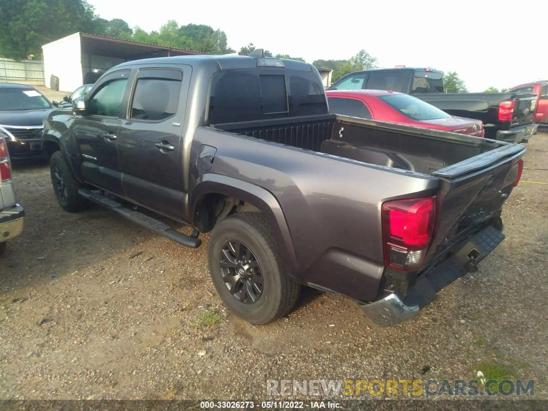 3 Photograph of a damaged car 5TFAZ5CN9LX092316 TOYOTA TACOMA 2WD 2020