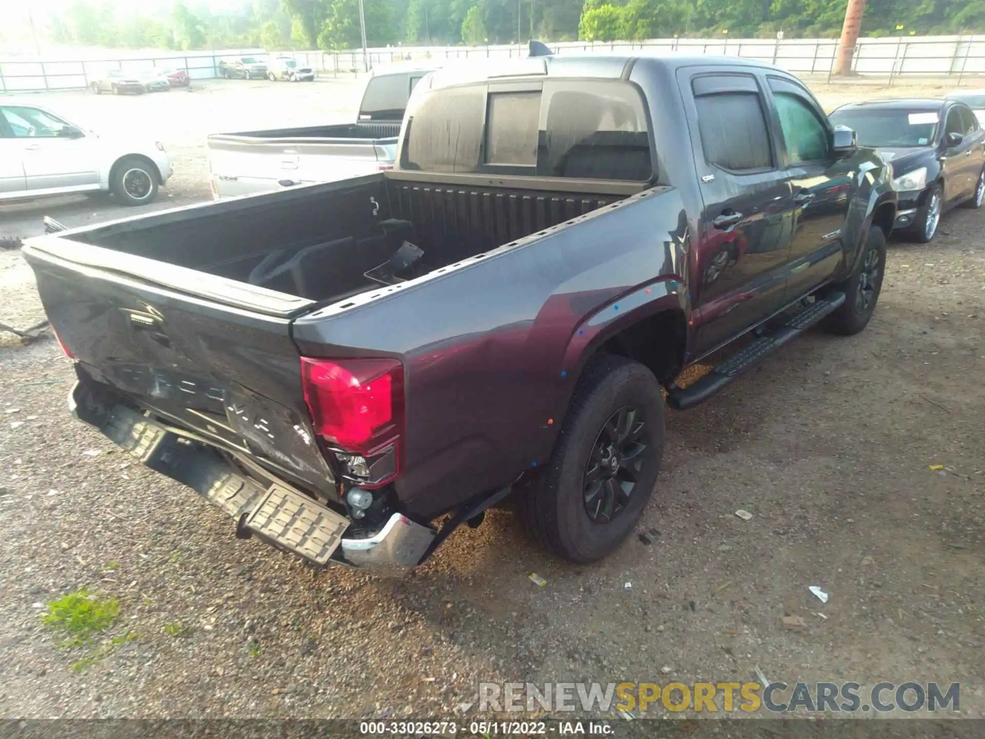 4 Фотография поврежденного автомобиля 5TFAZ5CN9LX092316 TOYOTA TACOMA 2WD 2020