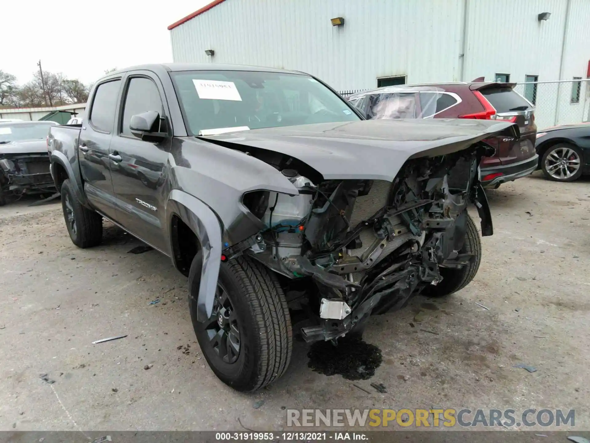 1 Photograph of a damaged car 5TFAZ5CN9LX093224 TOYOTA TACOMA 2WD 2020