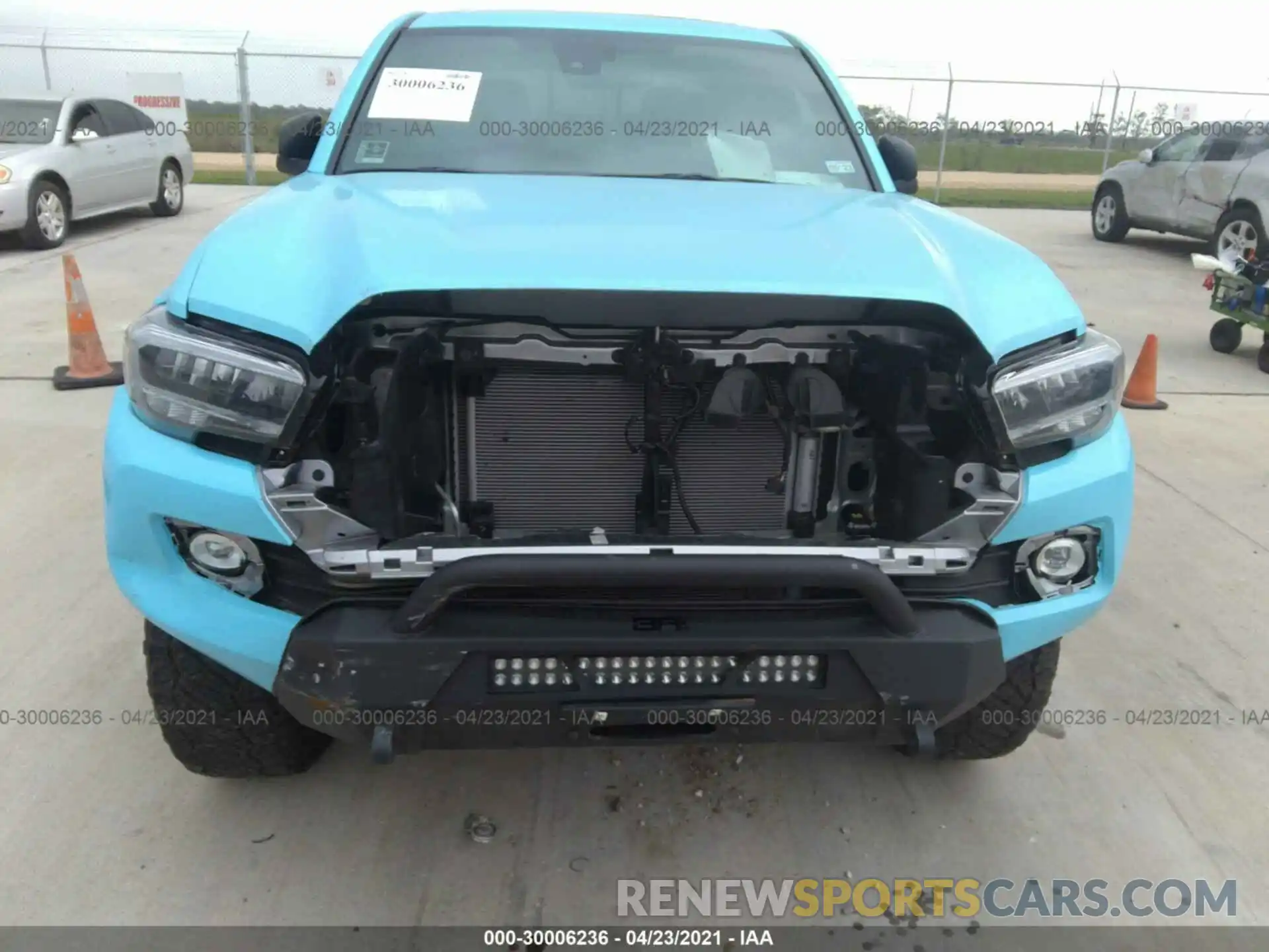 6 Photograph of a damaged car 5TFEZ5CNXLX093430 TOYOTA TACOMA 2WD 2020