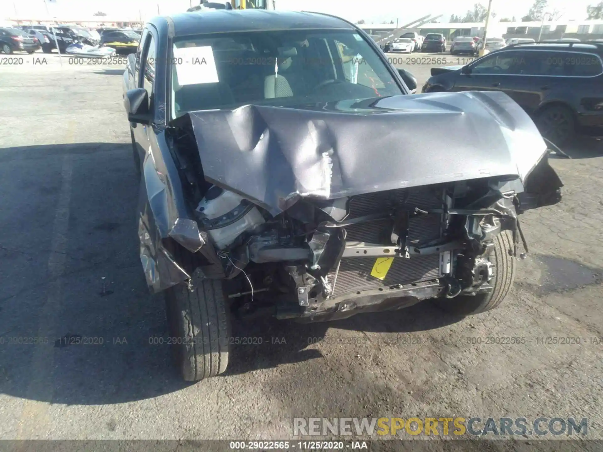 6 Photograph of a damaged car 5TFRX5GN1LX165892 TOYOTA TACOMA 2WD 2020