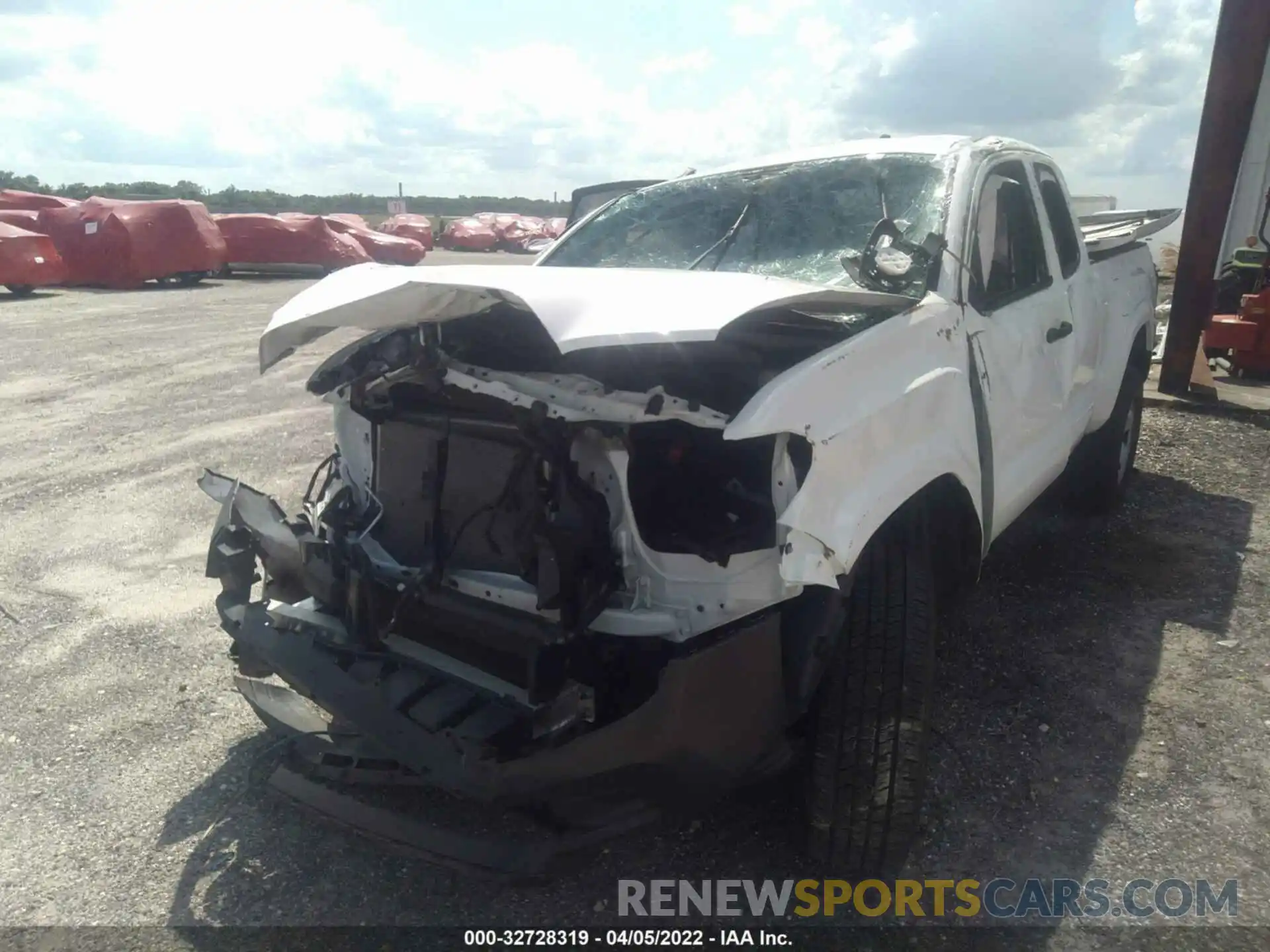 6 Photograph of a damaged car 5TFRX5GN1LX180389 TOYOTA TACOMA 2WD 2020