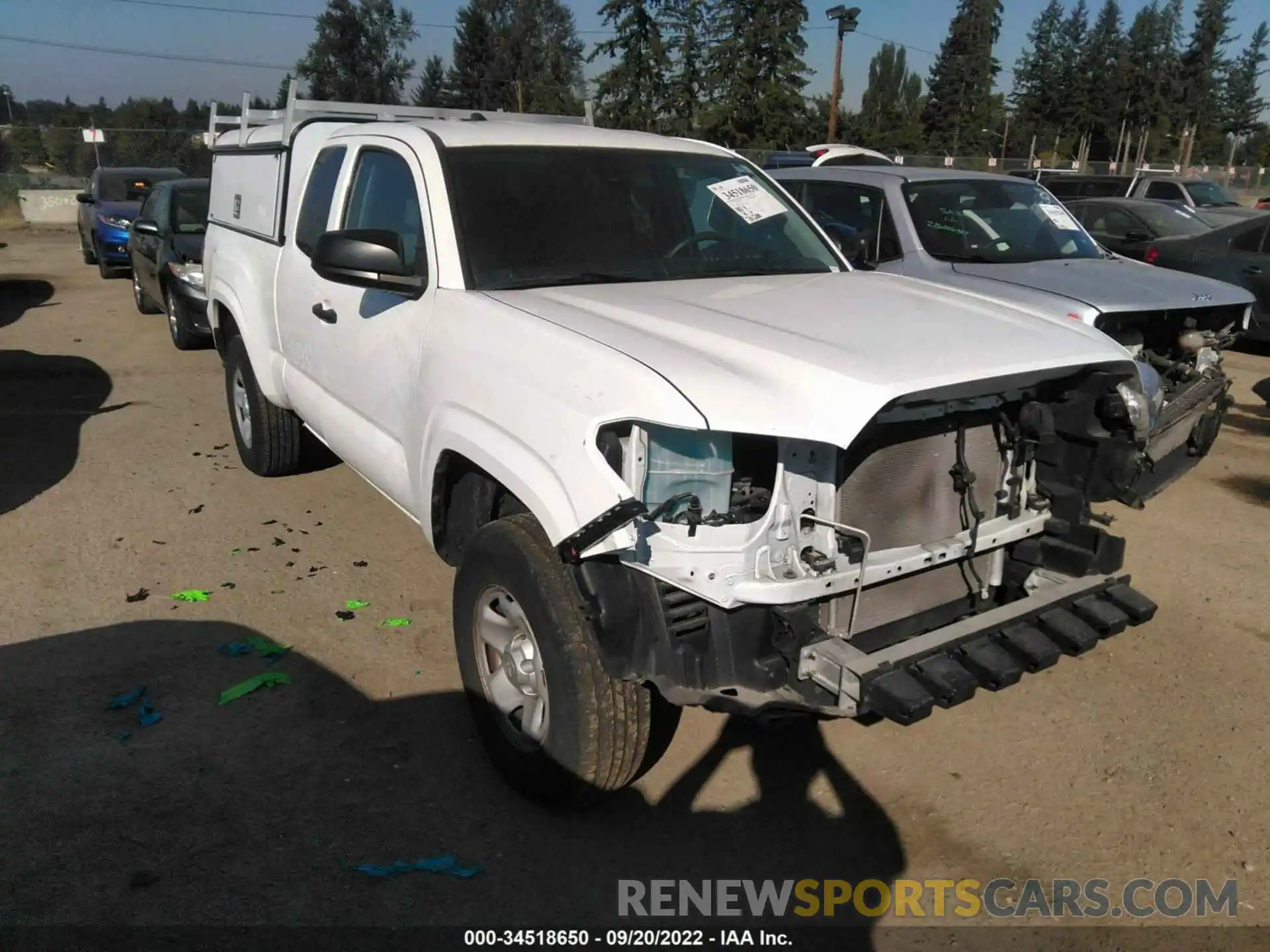 1 Фотография поврежденного автомобиля 5TFRX5GN1LX182689 TOYOTA TACOMA 2WD 2020