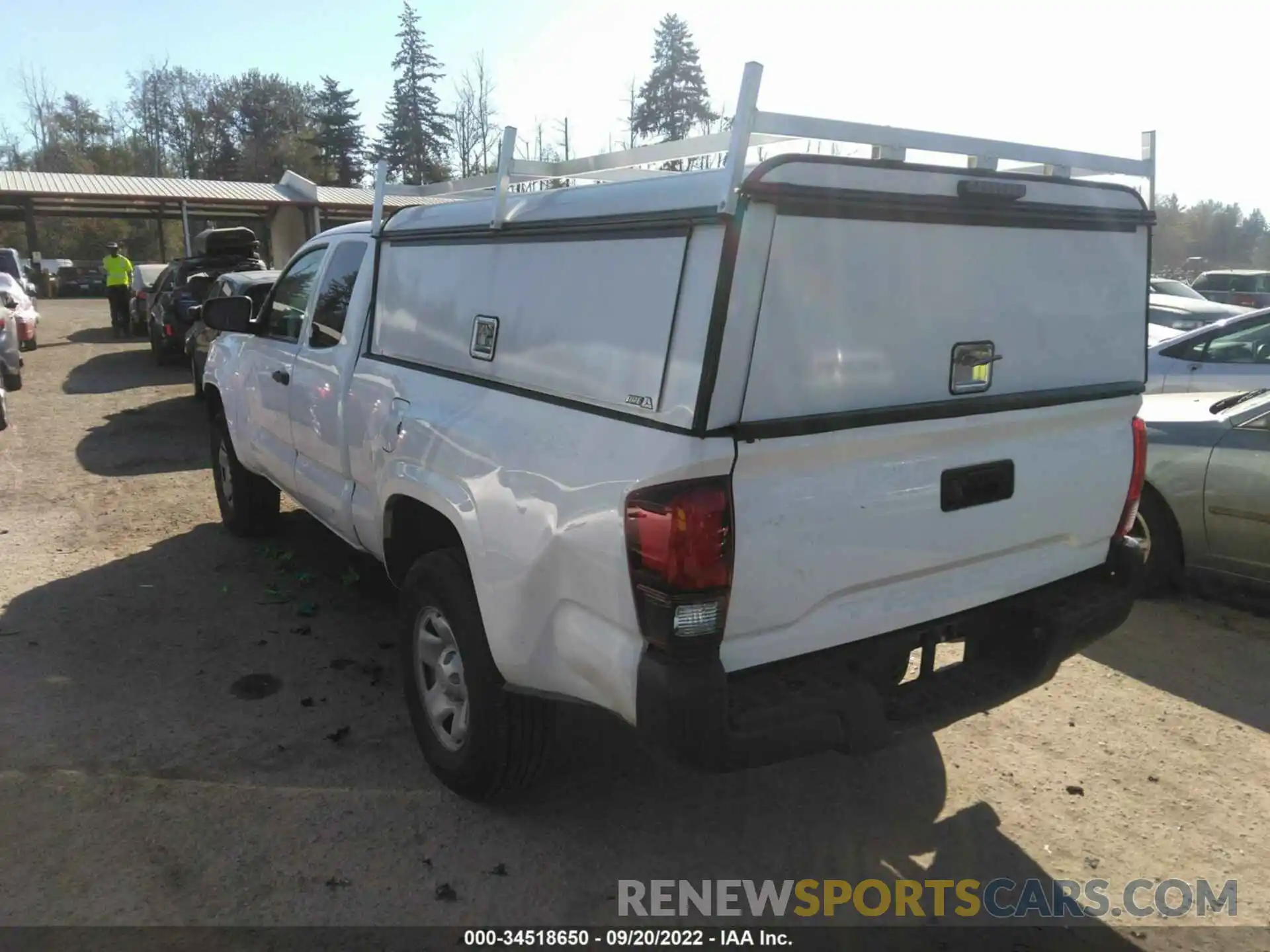 3 Фотография поврежденного автомобиля 5TFRX5GN1LX182689 TOYOTA TACOMA 2WD 2020