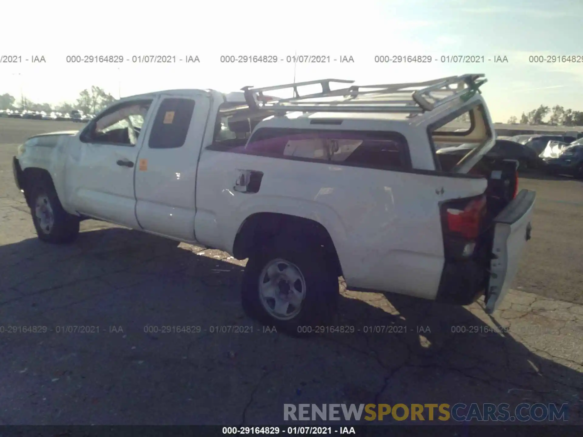3 Photograph of a damaged car 5TFRX5GN2LX173547 TOYOTA TACOMA 2WD 2020