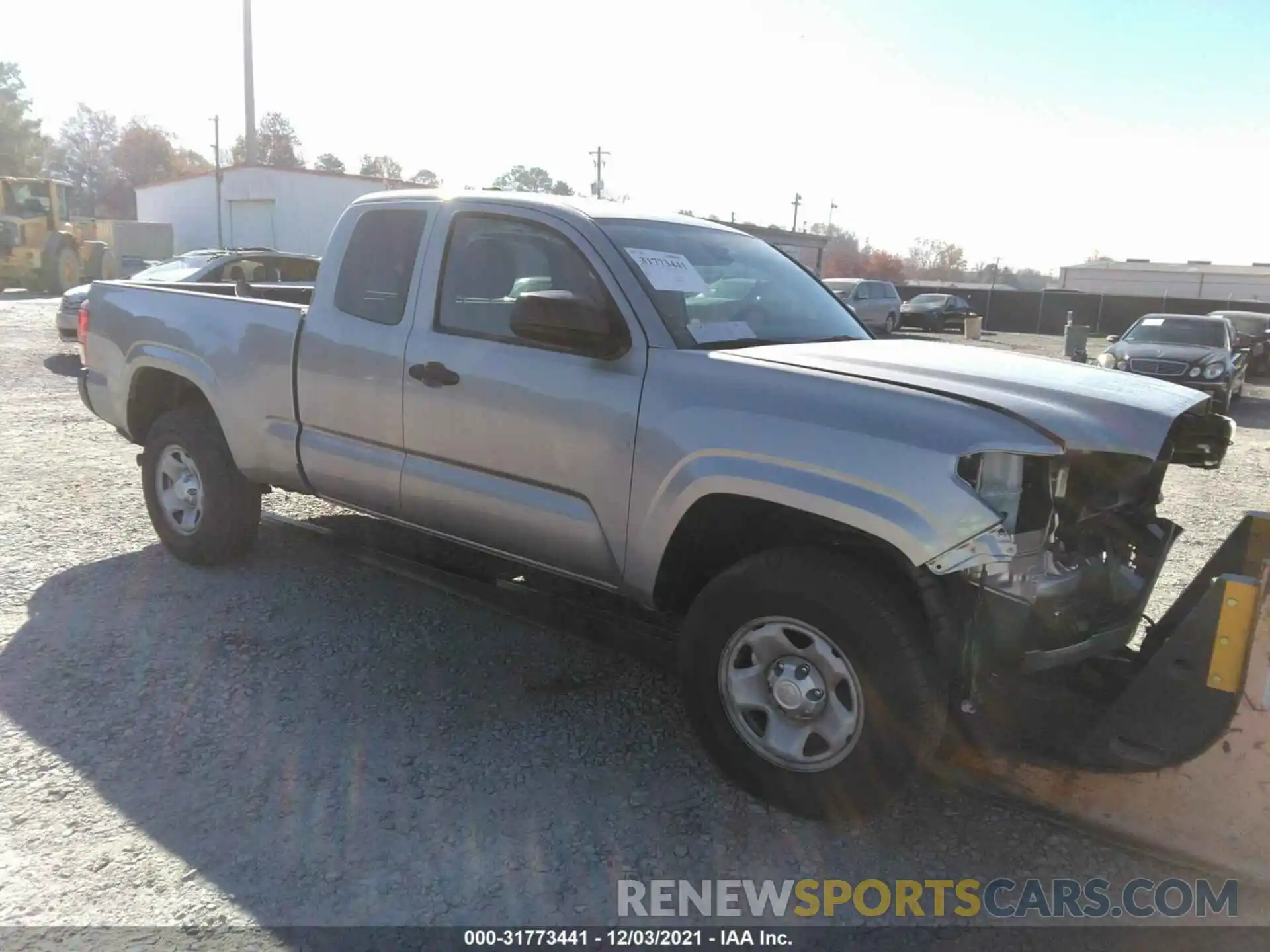 1 Photograph of a damaged car 5TFRX5GN2LX179123 TOYOTA TACOMA 2WD 2020