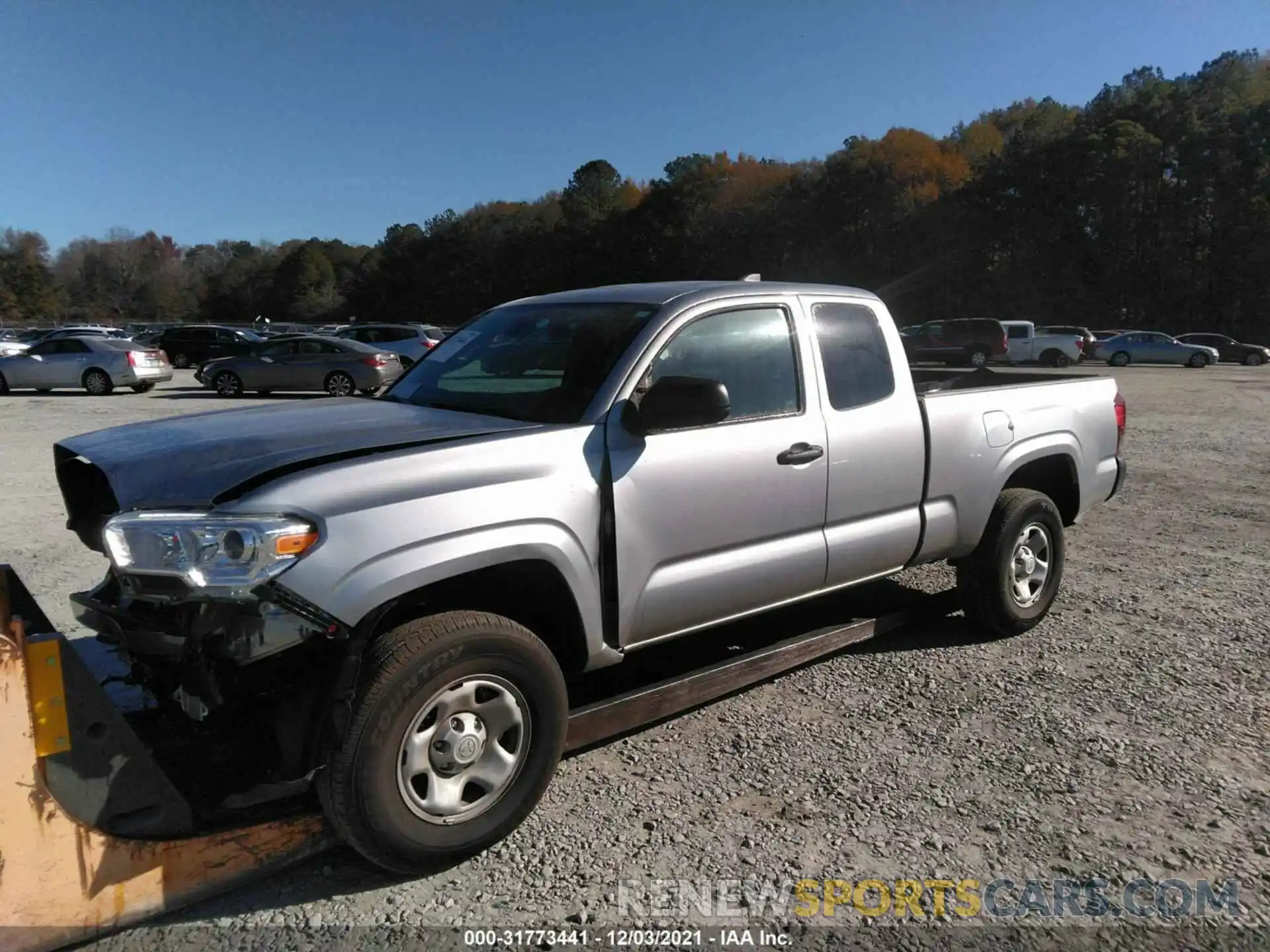 2 Photograph of a damaged car 5TFRX5GN2LX179123 TOYOTA TACOMA 2WD 2020