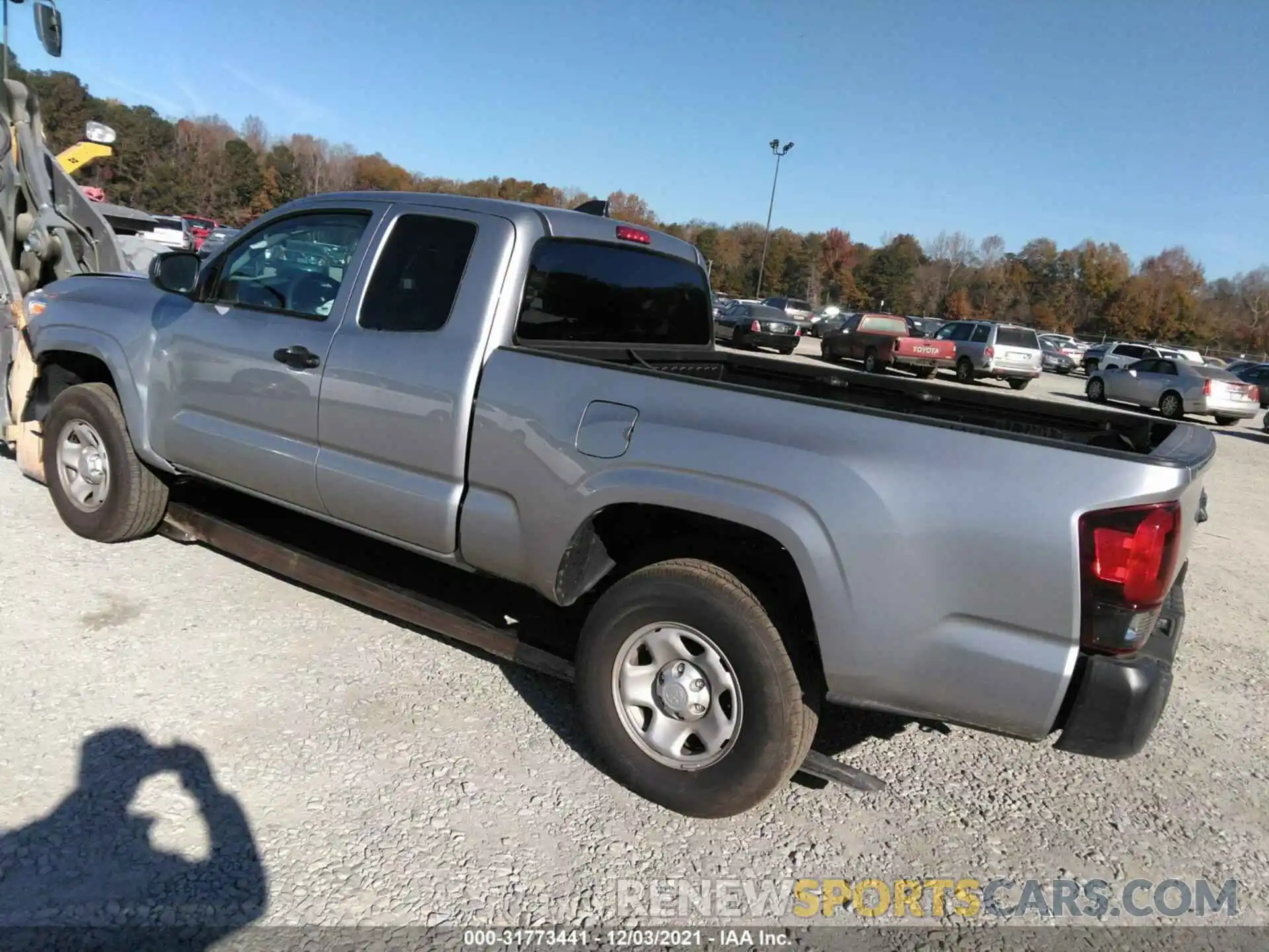 3 Photograph of a damaged car 5TFRX5GN2LX179123 TOYOTA TACOMA 2WD 2020