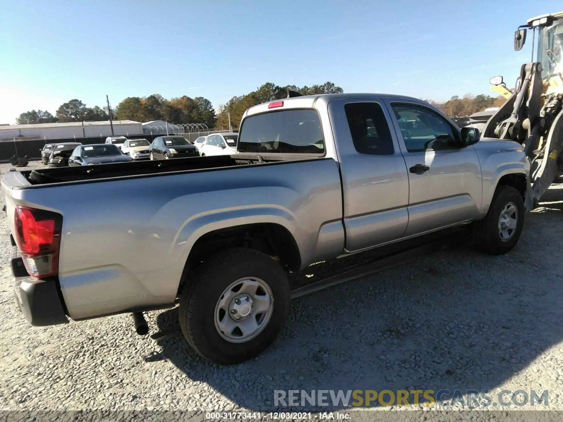 4 Photograph of a damaged car 5TFRX5GN2LX179123 TOYOTA TACOMA 2WD 2020