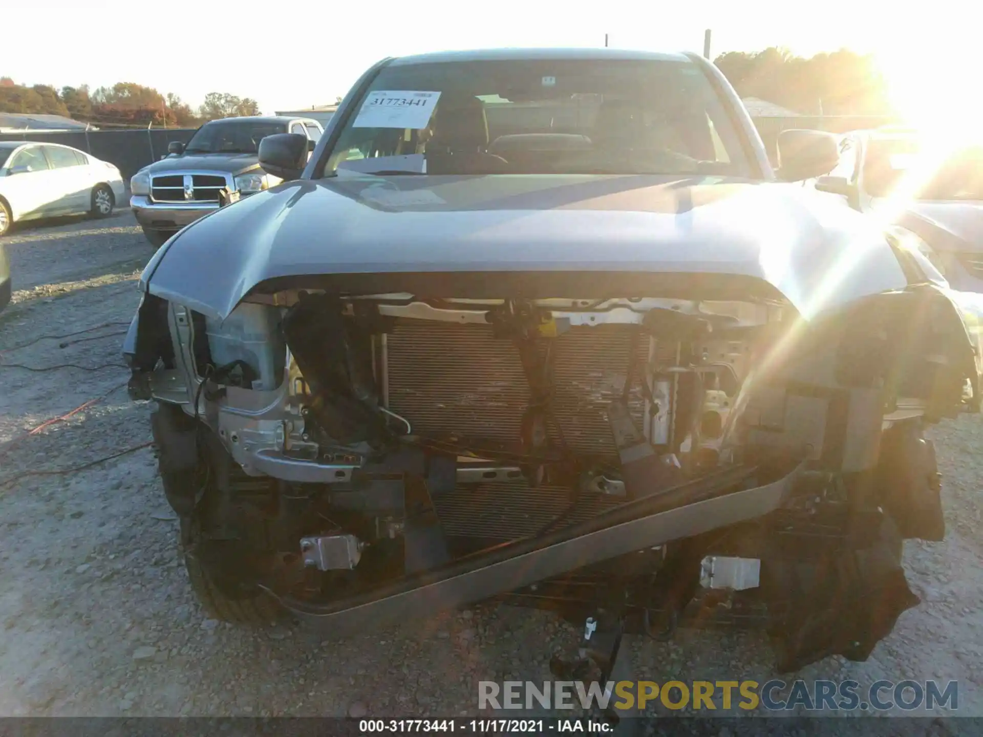 6 Photograph of a damaged car 5TFRX5GN2LX179123 TOYOTA TACOMA 2WD 2020