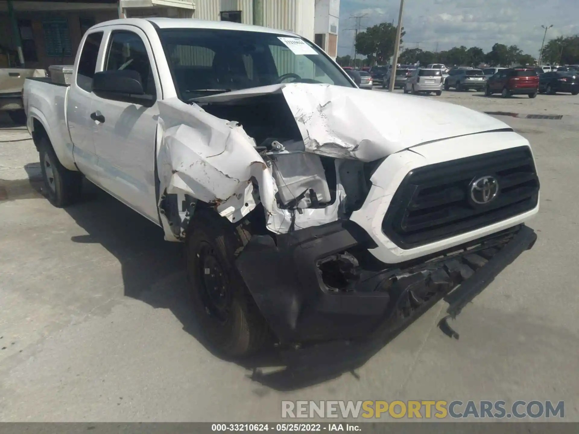 6 Фотография поврежденного автомобиля 5TFRX5GN3LX170334 TOYOTA TACOMA 2WD 2020