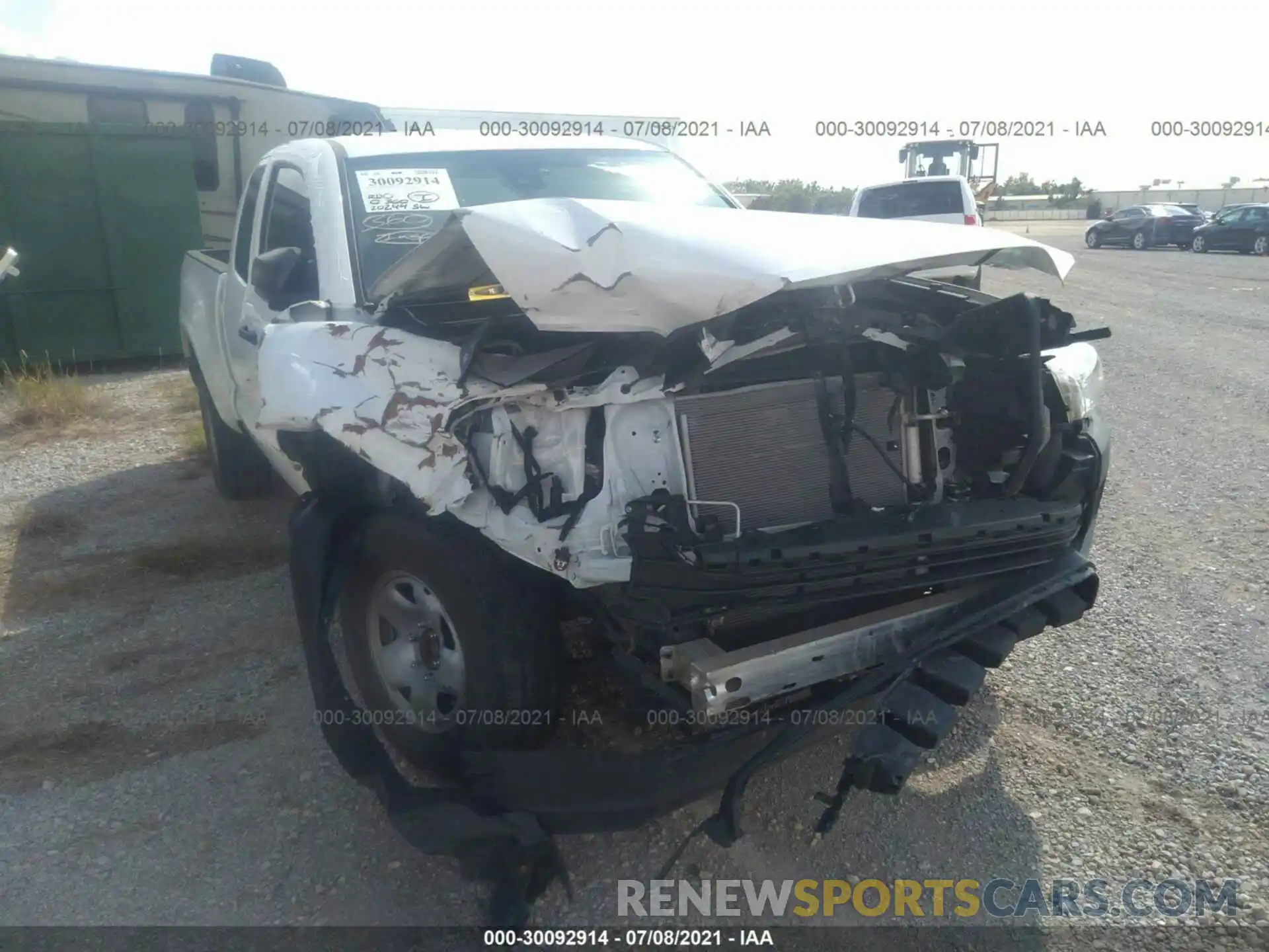 6 Photograph of a damaged car 5TFRX5GN3LX174156 TOYOTA TACOMA 2WD 2020