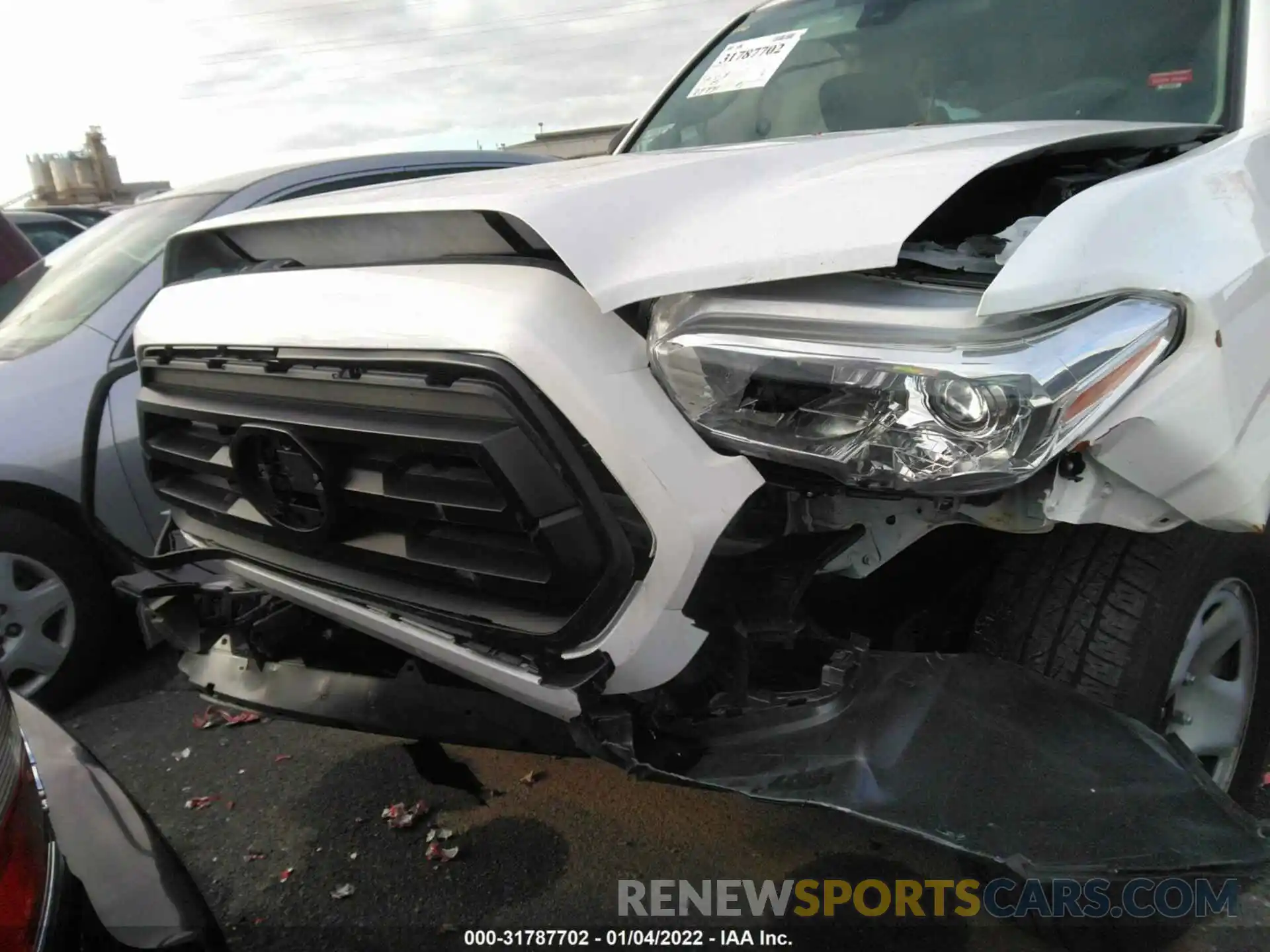 6 Photograph of a damaged car 5TFRX5GN4LX173355 TOYOTA TACOMA 2WD 2020