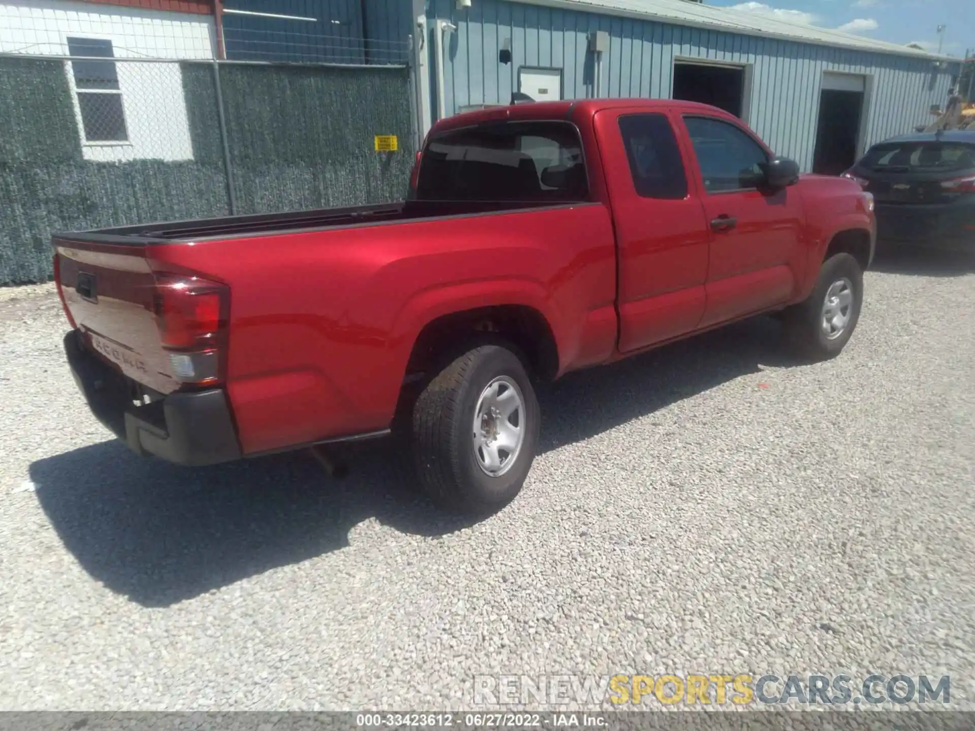 4 Photograph of a damaged car 5TFRX5GN4LX173484 TOYOTA TACOMA 2WD 2020