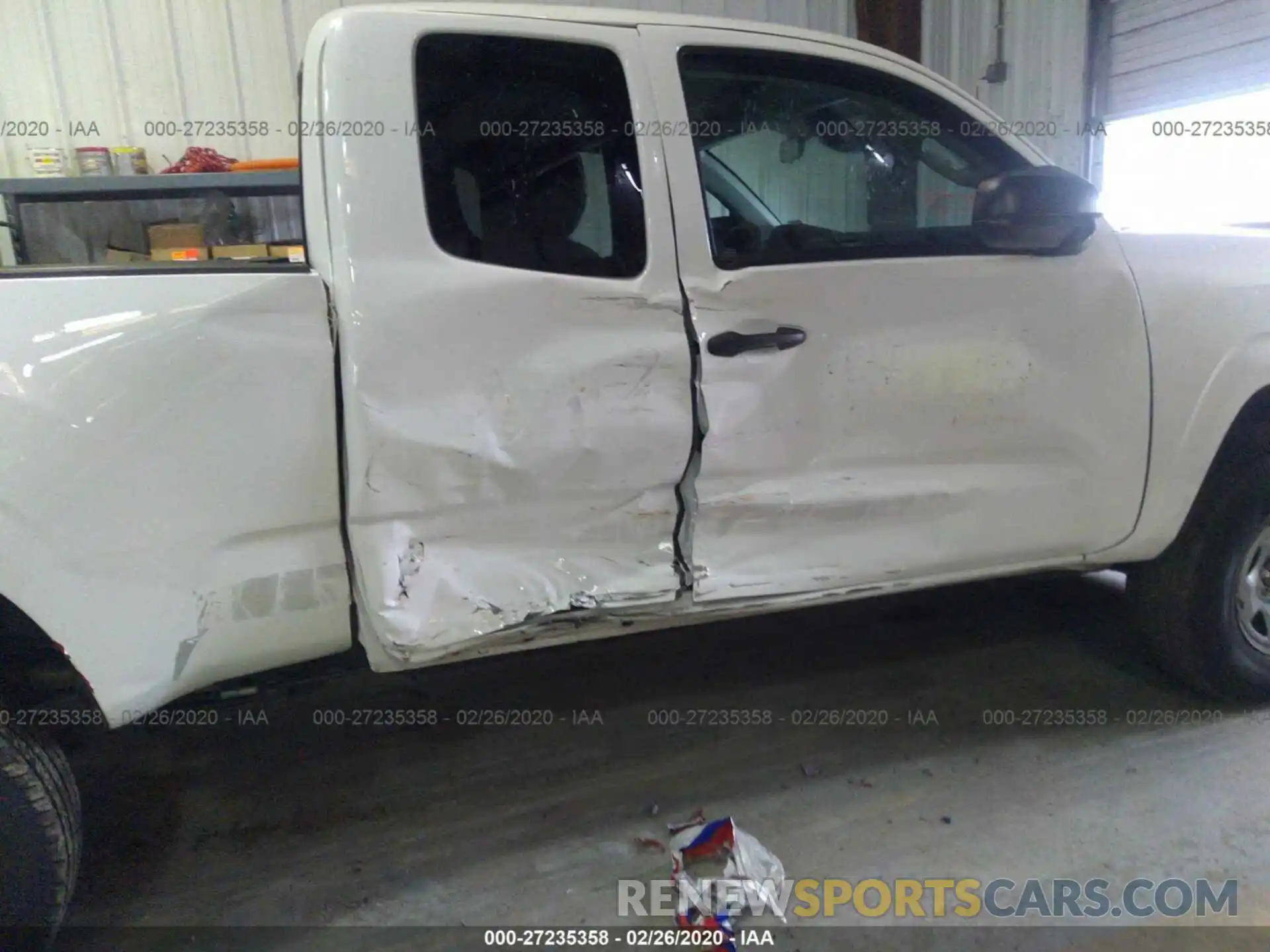 6 Photograph of a damaged car 5TFRX5GN5LX165359 TOYOTA TACOMA 2WD 2020