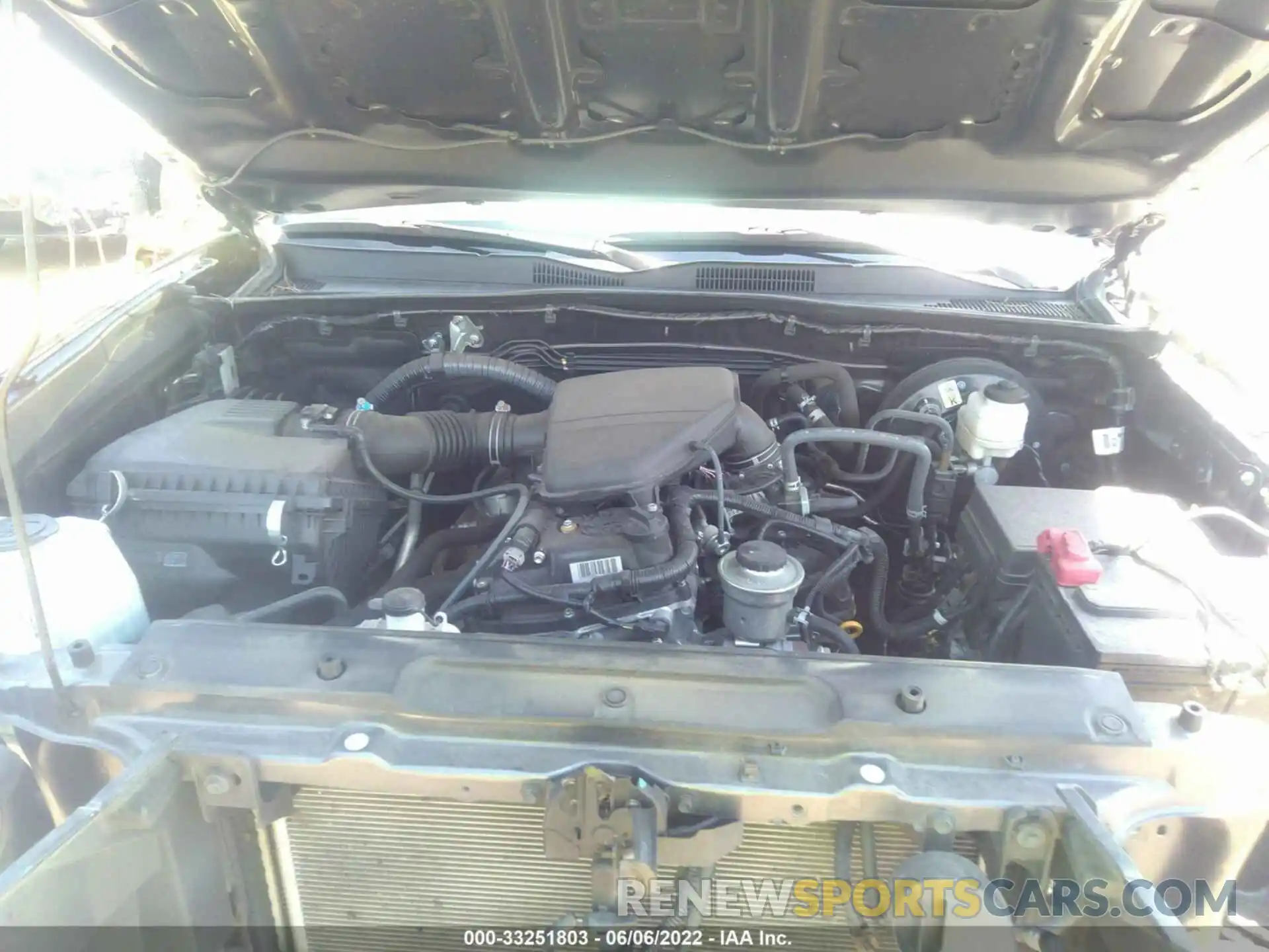 10 Photograph of a damaged car 5TFRX5GN5LX166009 TOYOTA TACOMA 2WD 2020