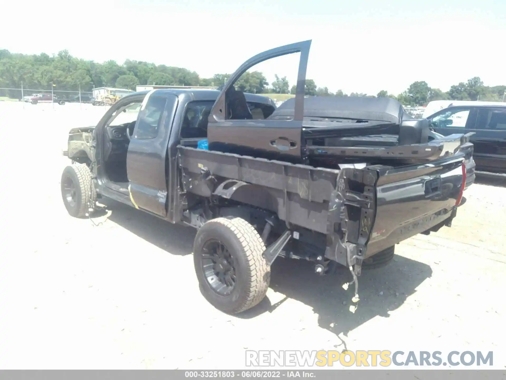 3 Photograph of a damaged car 5TFRX5GN5LX166009 TOYOTA TACOMA 2WD 2020