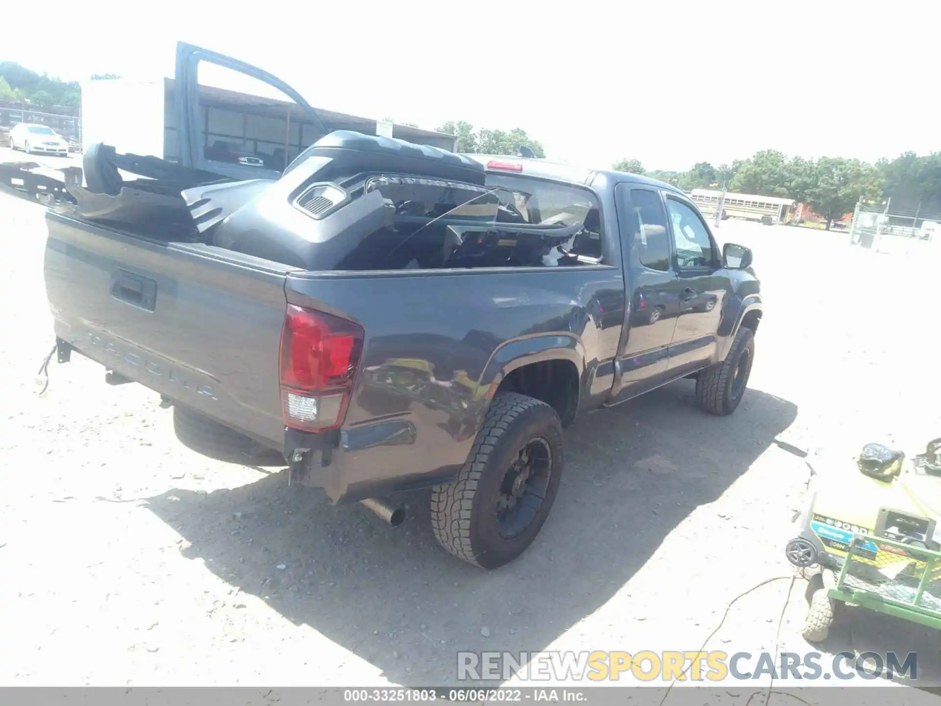 4 Фотография поврежденного автомобиля 5TFRX5GN5LX166009 TOYOTA TACOMA 2WD 2020