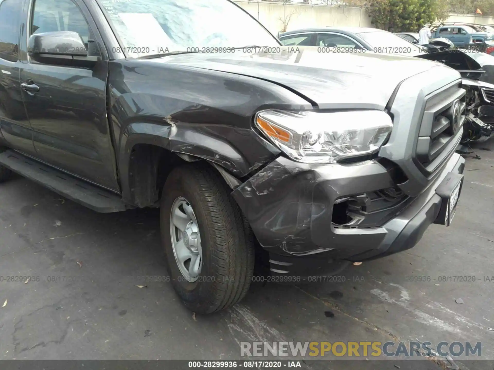 12 Photograph of a damaged car 5TFRX5GN5LX170738 TOYOTA TACOMA 2WD 2020