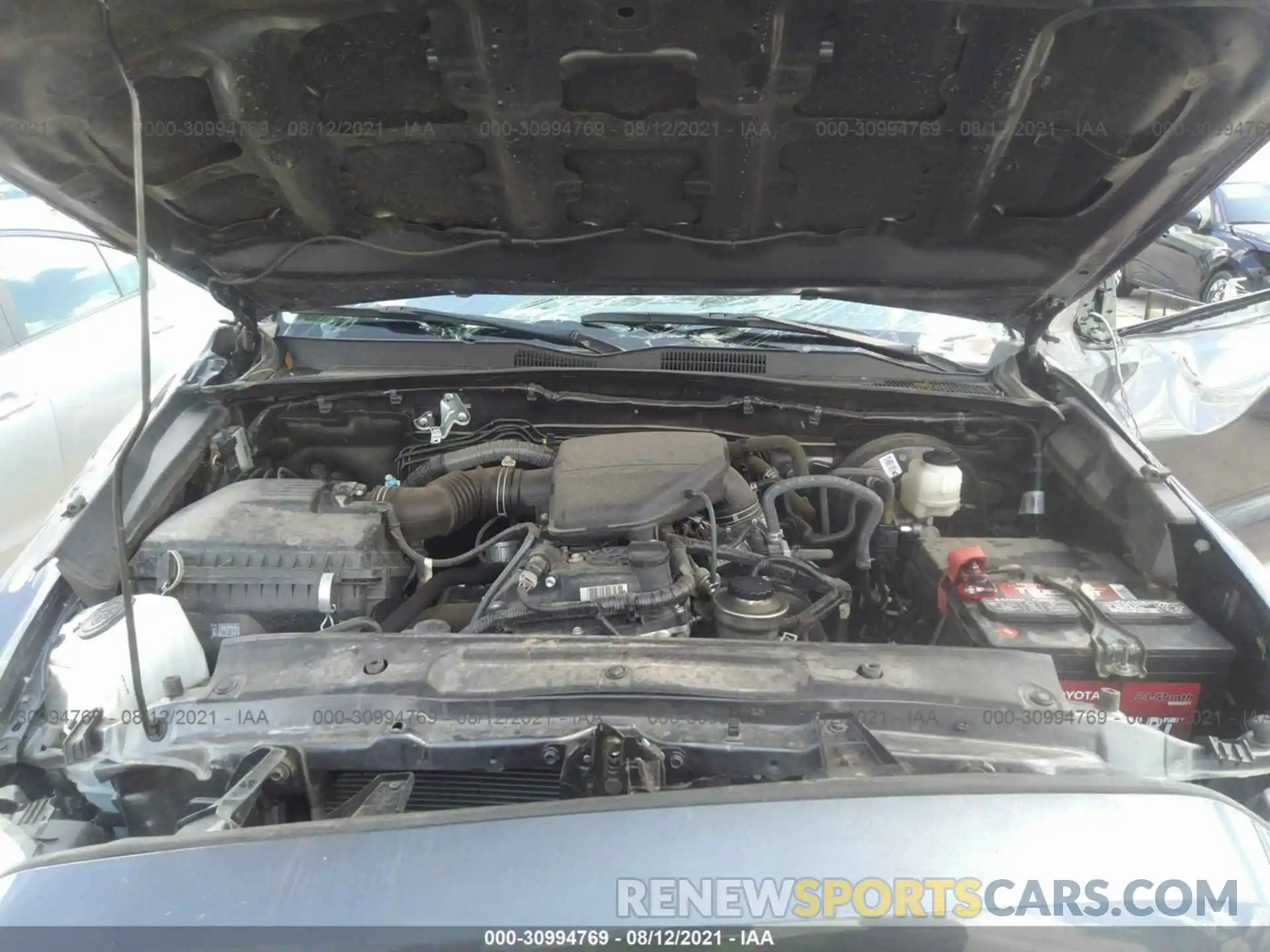 10 Photograph of a damaged car 5TFRX5GN5LX177320 TOYOTA TACOMA 2WD 2020