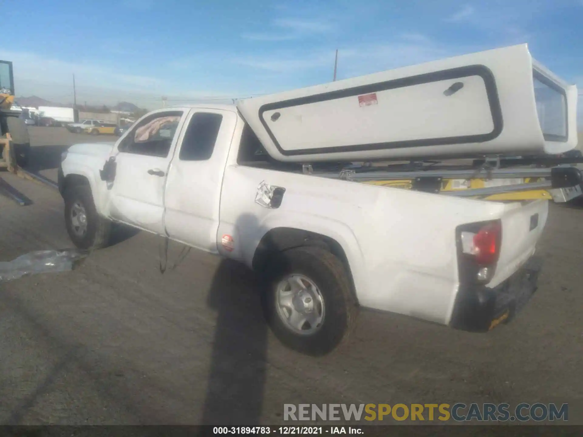 3 Photograph of a damaged car 5TFRX5GN6LX174409 TOYOTA TACOMA 2WD 2020