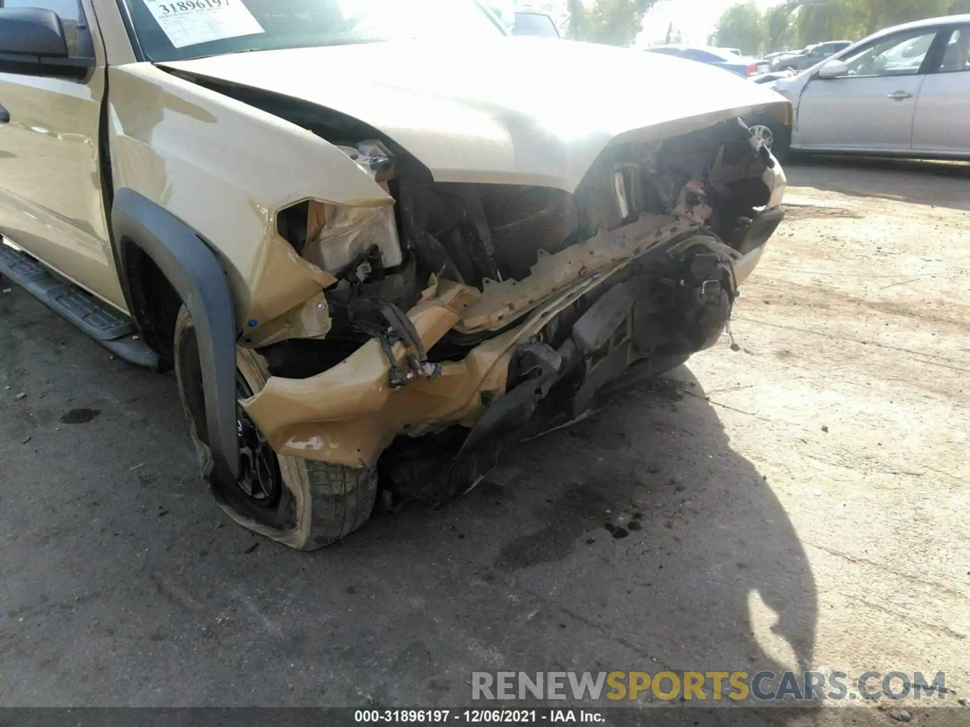 6 Photograph of a damaged car 5TFRX5GN7LX166447 TOYOTA TACOMA 2WD 2020