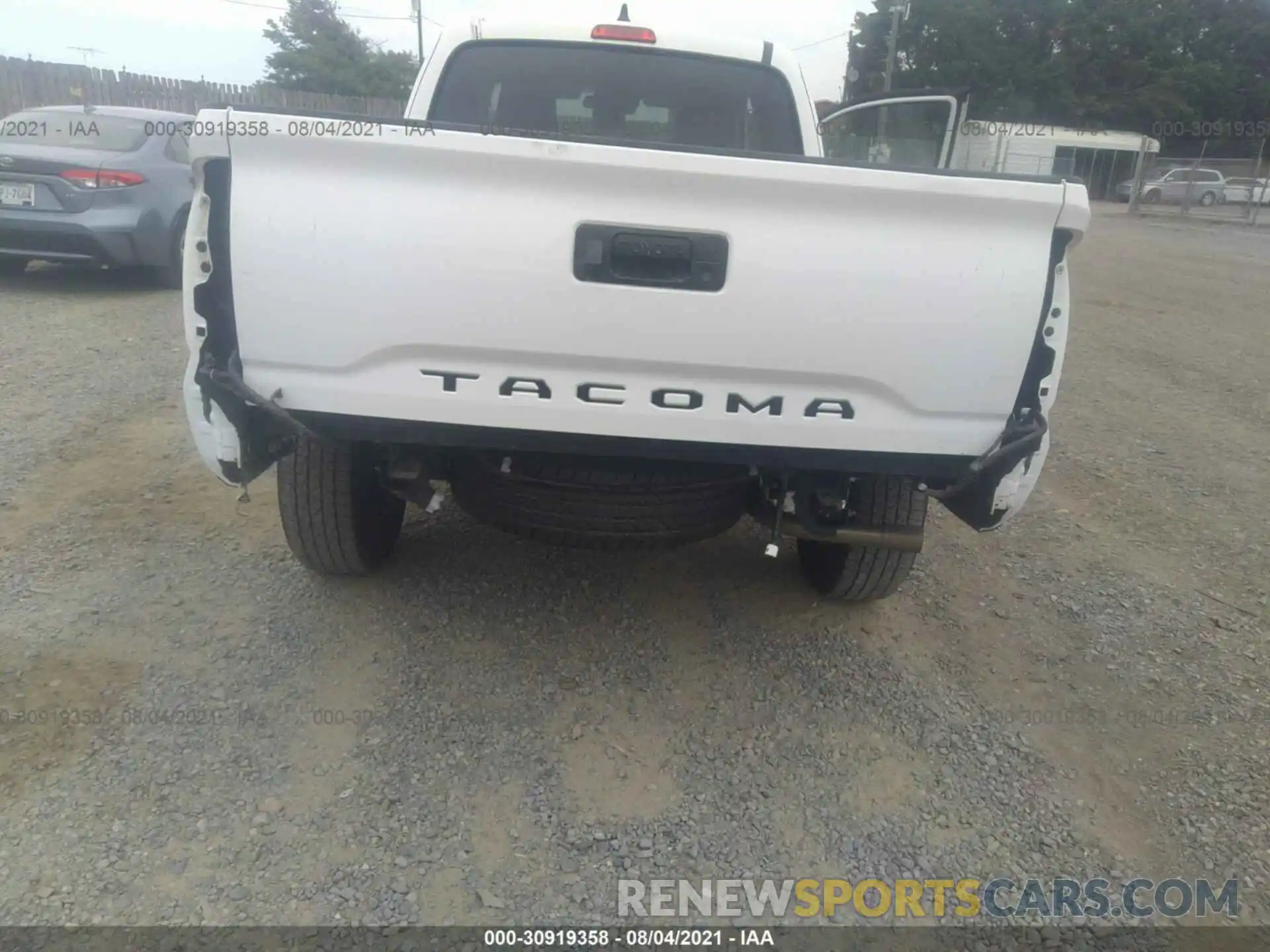 6 Photograph of a damaged car 5TFRX5GN7LX177366 TOYOTA TACOMA 2WD 2020