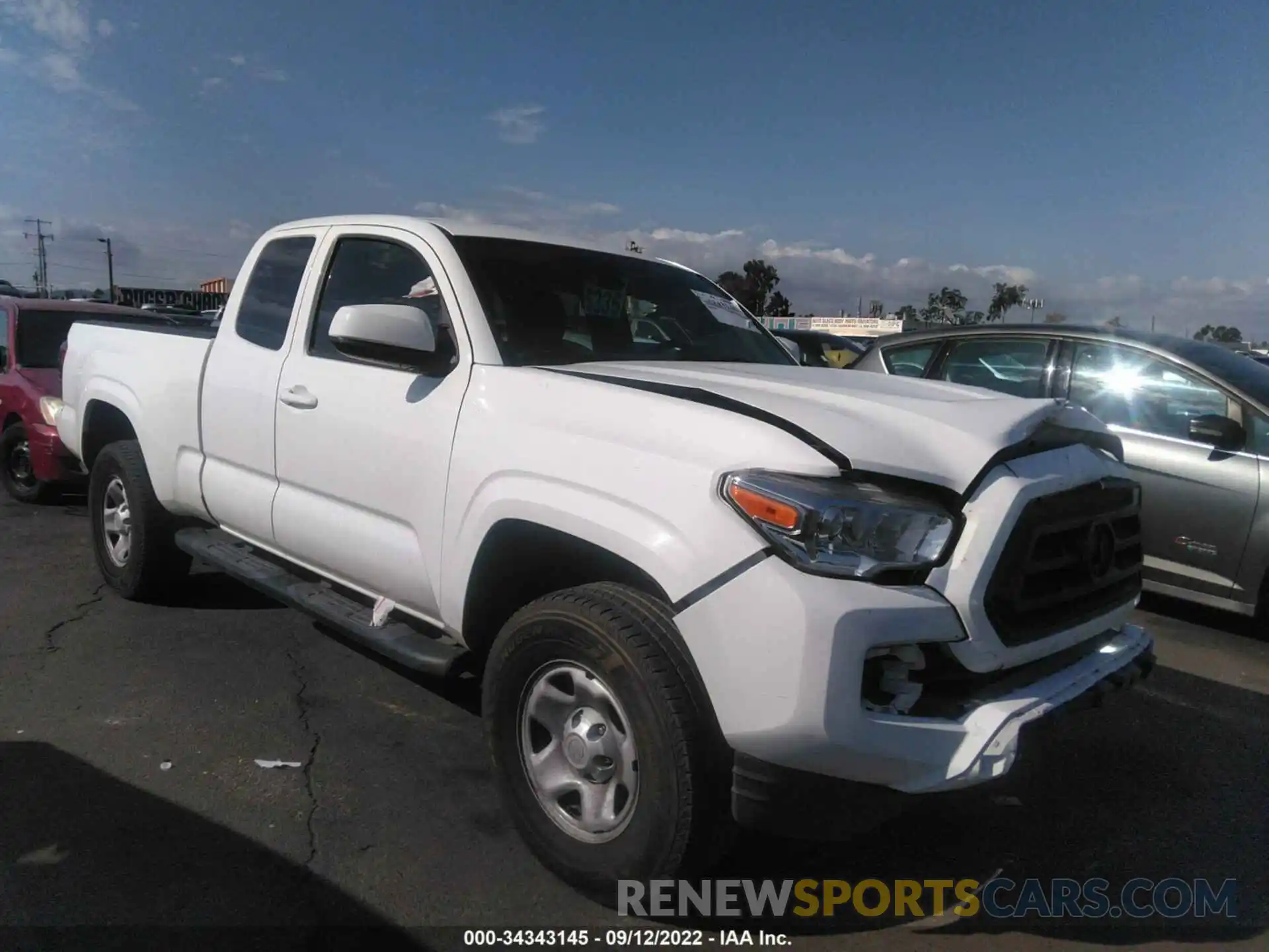 1 Фотография поврежденного автомобиля 5TFRX5GN8LX165923 TOYOTA TACOMA 2WD 2020