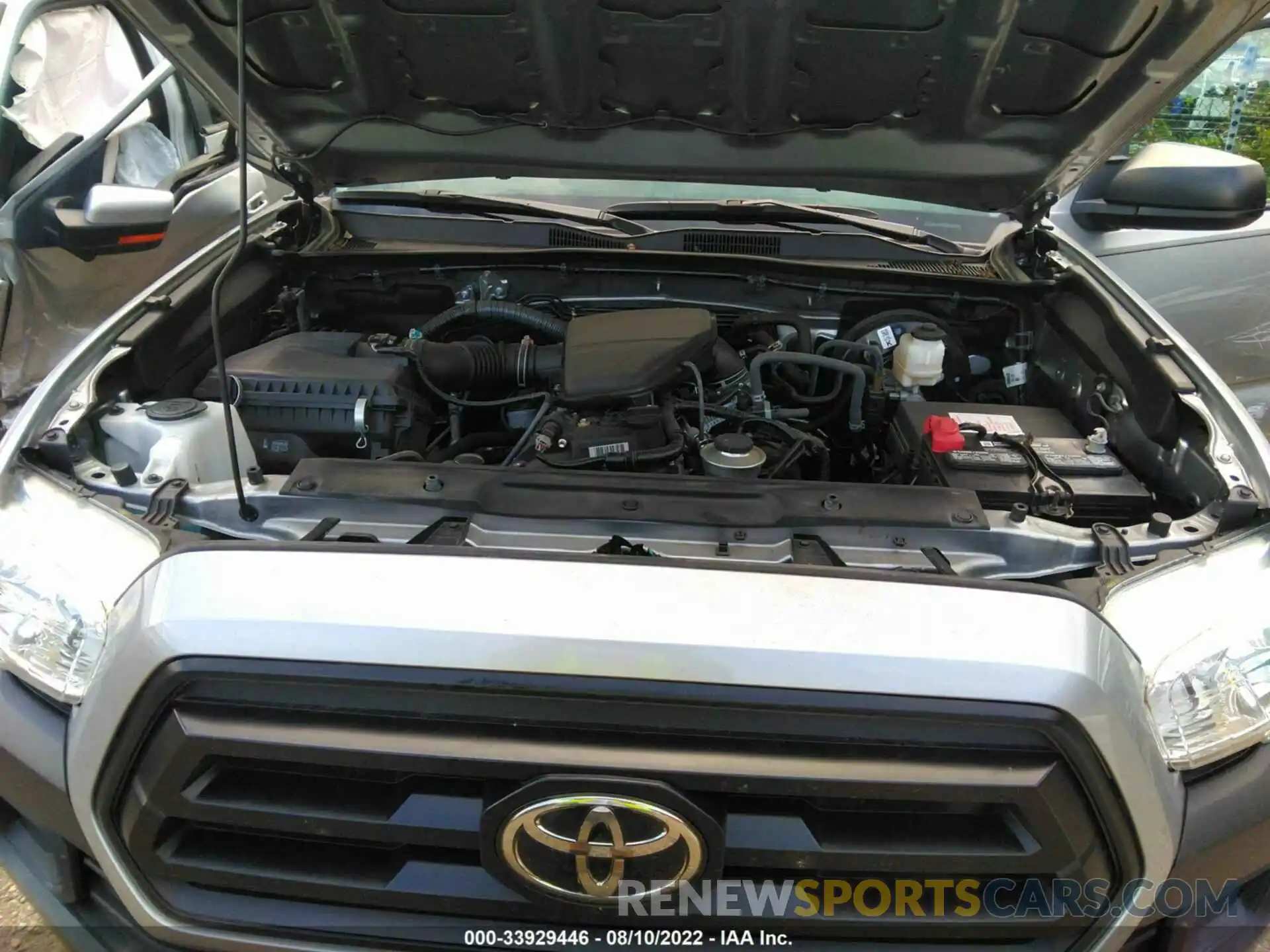 10 Photograph of a damaged car 5TFRX5GN8LX172306 TOYOTA TACOMA 2WD 2020