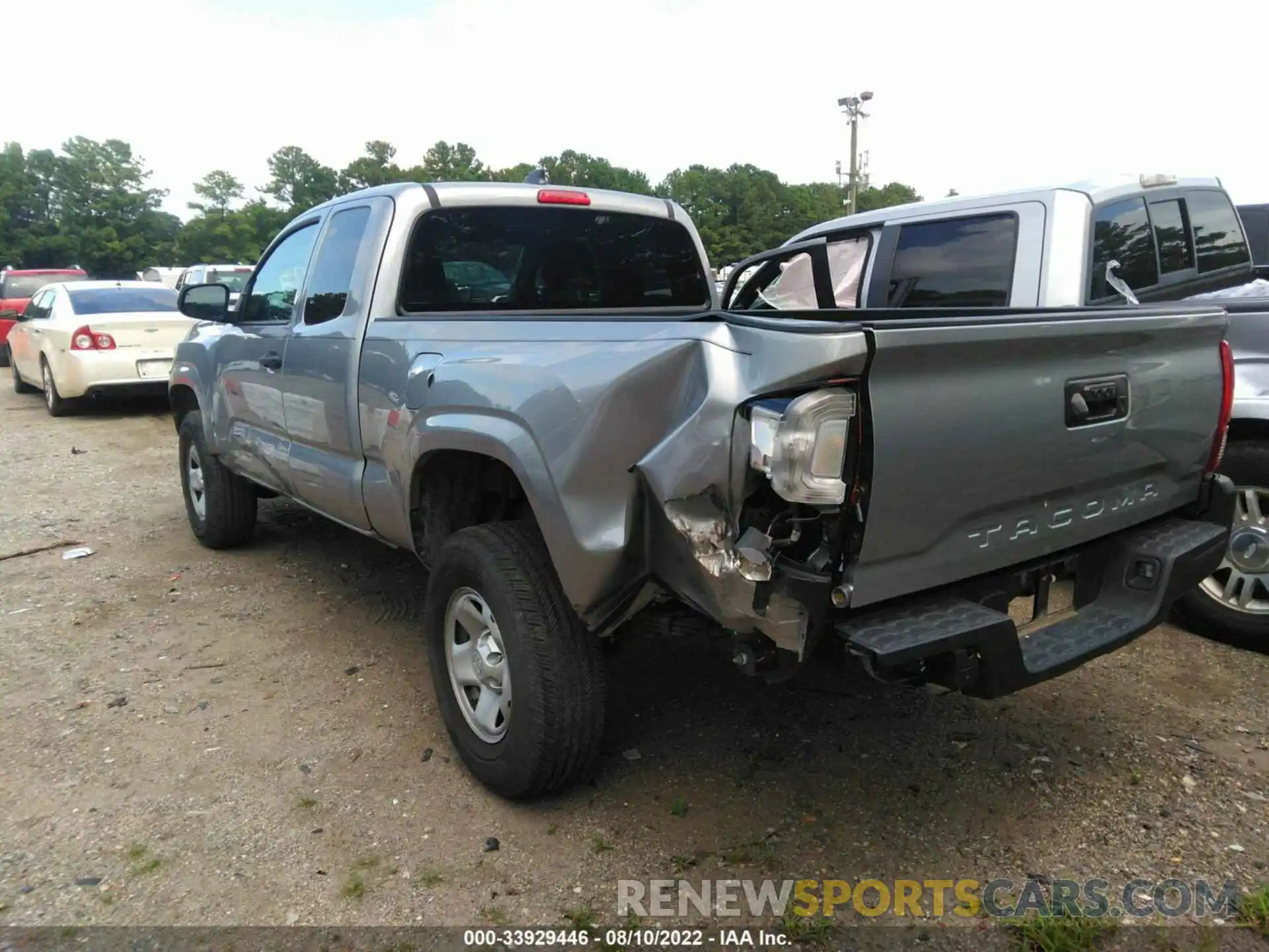 6 Фотография поврежденного автомобиля 5TFRX5GN8LX172306 TOYOTA TACOMA 2WD 2020