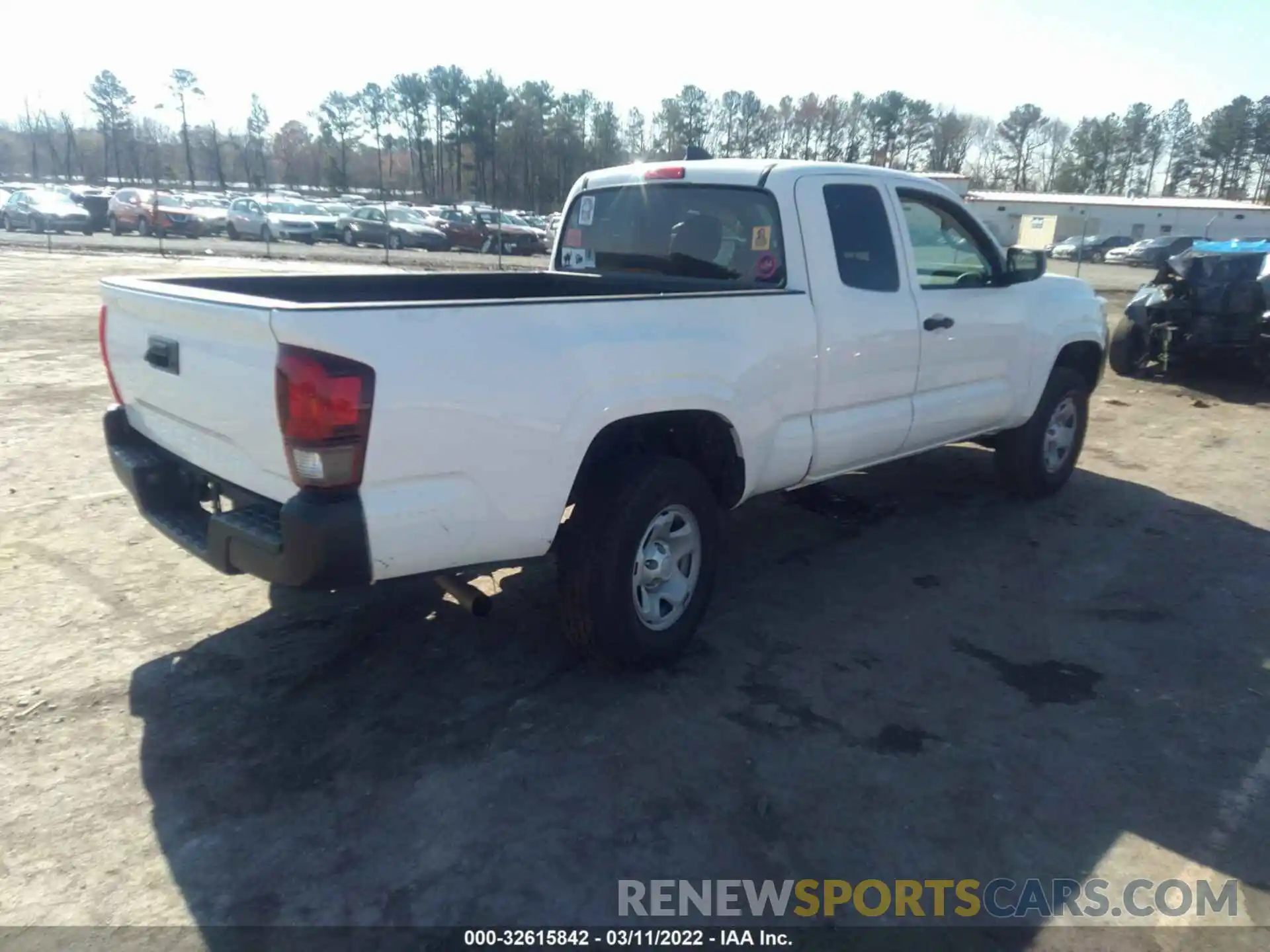 4 Photograph of a damaged car 5TFRX5GN8LX183144 TOYOTA TACOMA 2WD 2020