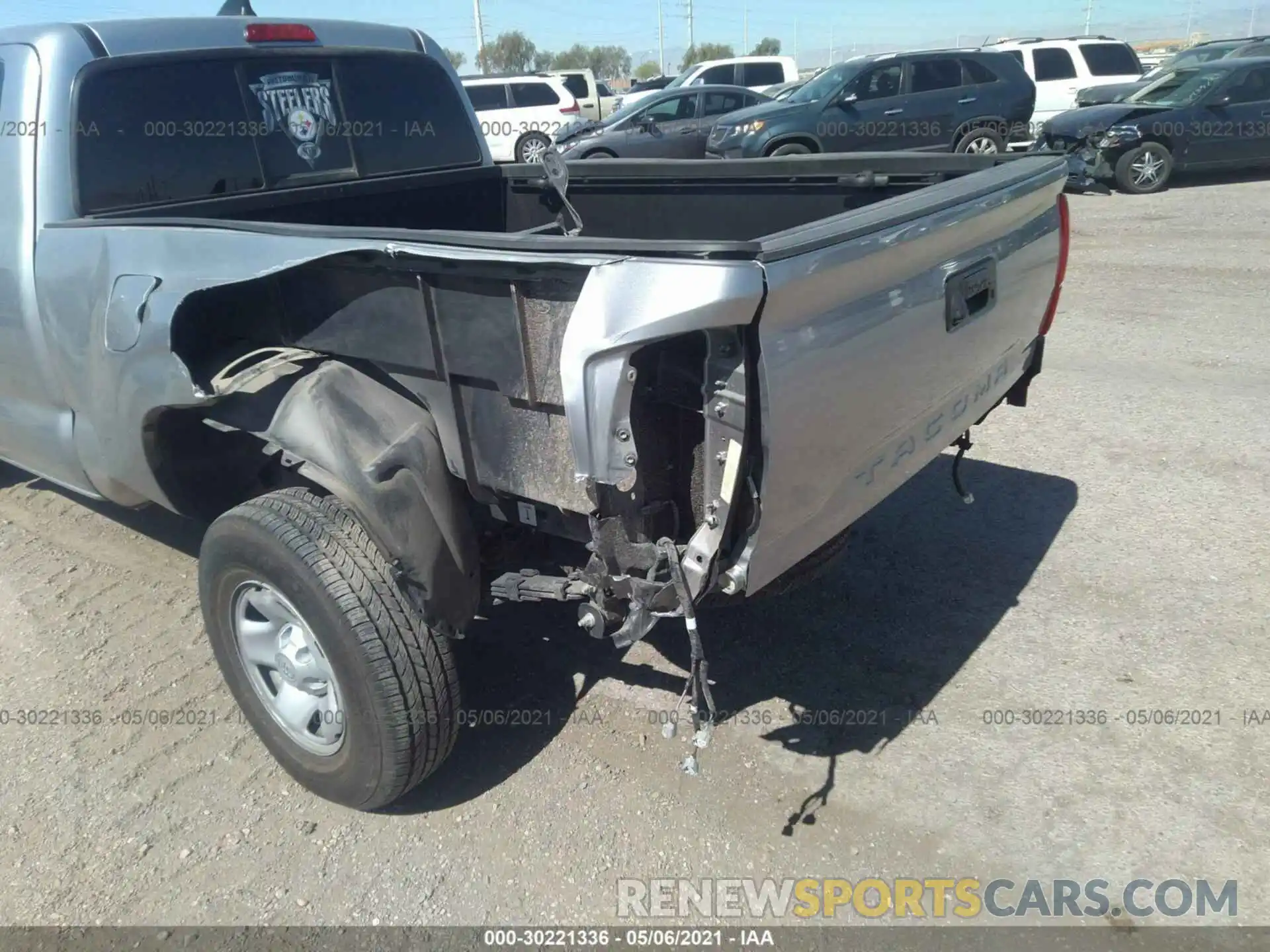 6 Photograph of a damaged car 5TFRX5GNXLX173649 TOYOTA TACOMA 2WD 2020