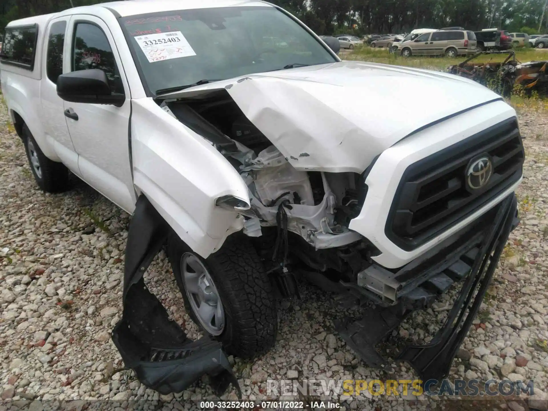 6 Фотография поврежденного автомобиля 5TFRX5GNXLX175644 TOYOTA TACOMA 2WD 2020