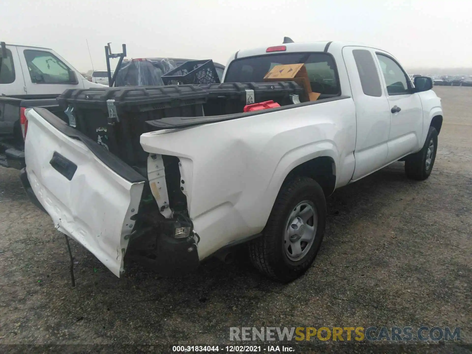 4 Фотография поврежденного автомобиля 5TFRX5GNXLX176521 TOYOTA TACOMA 2WD 2020