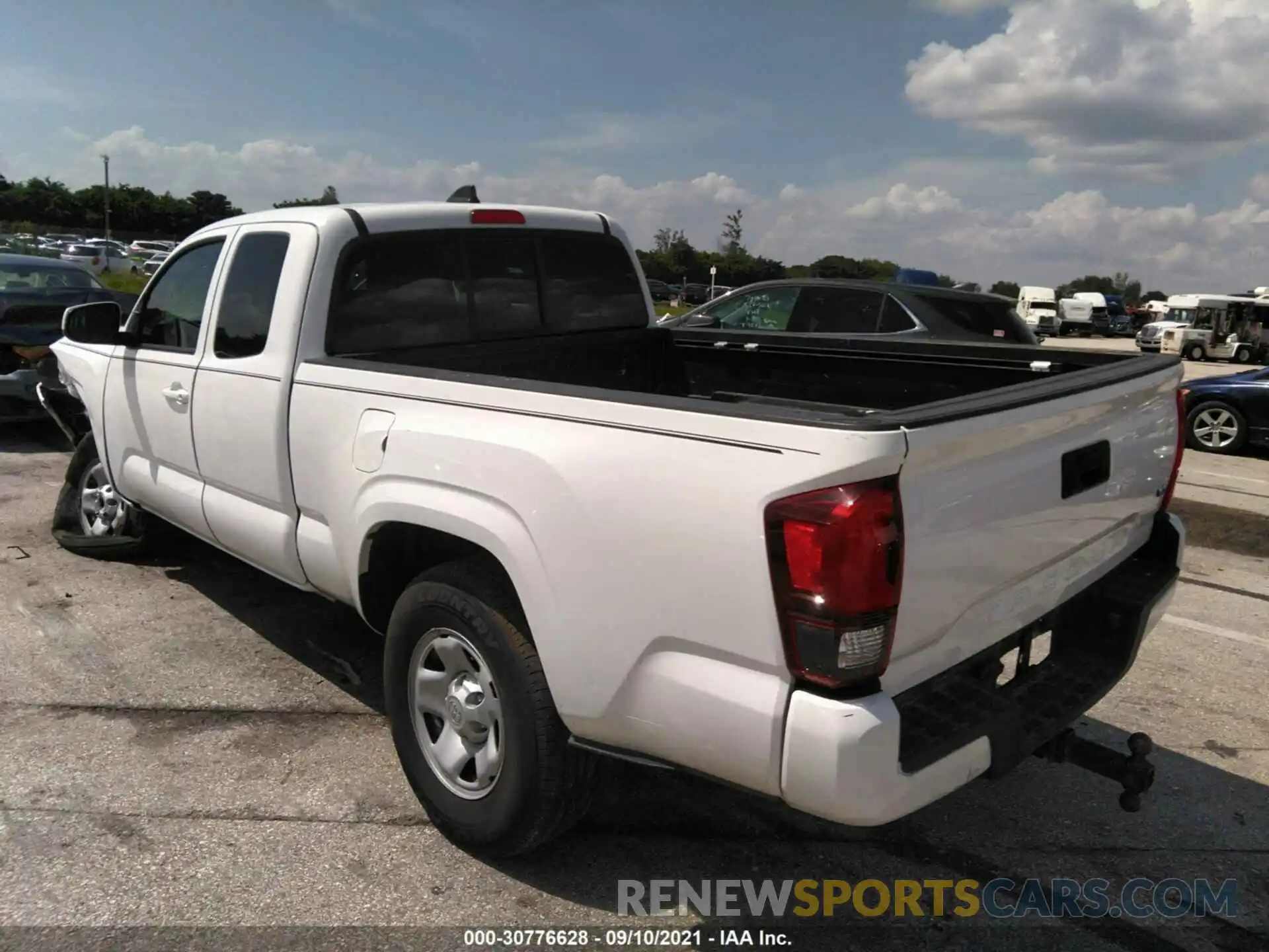 3 Photograph of a damaged car 5TFRZ5CN2LX090121 TOYOTA TACOMA 2WD 2020